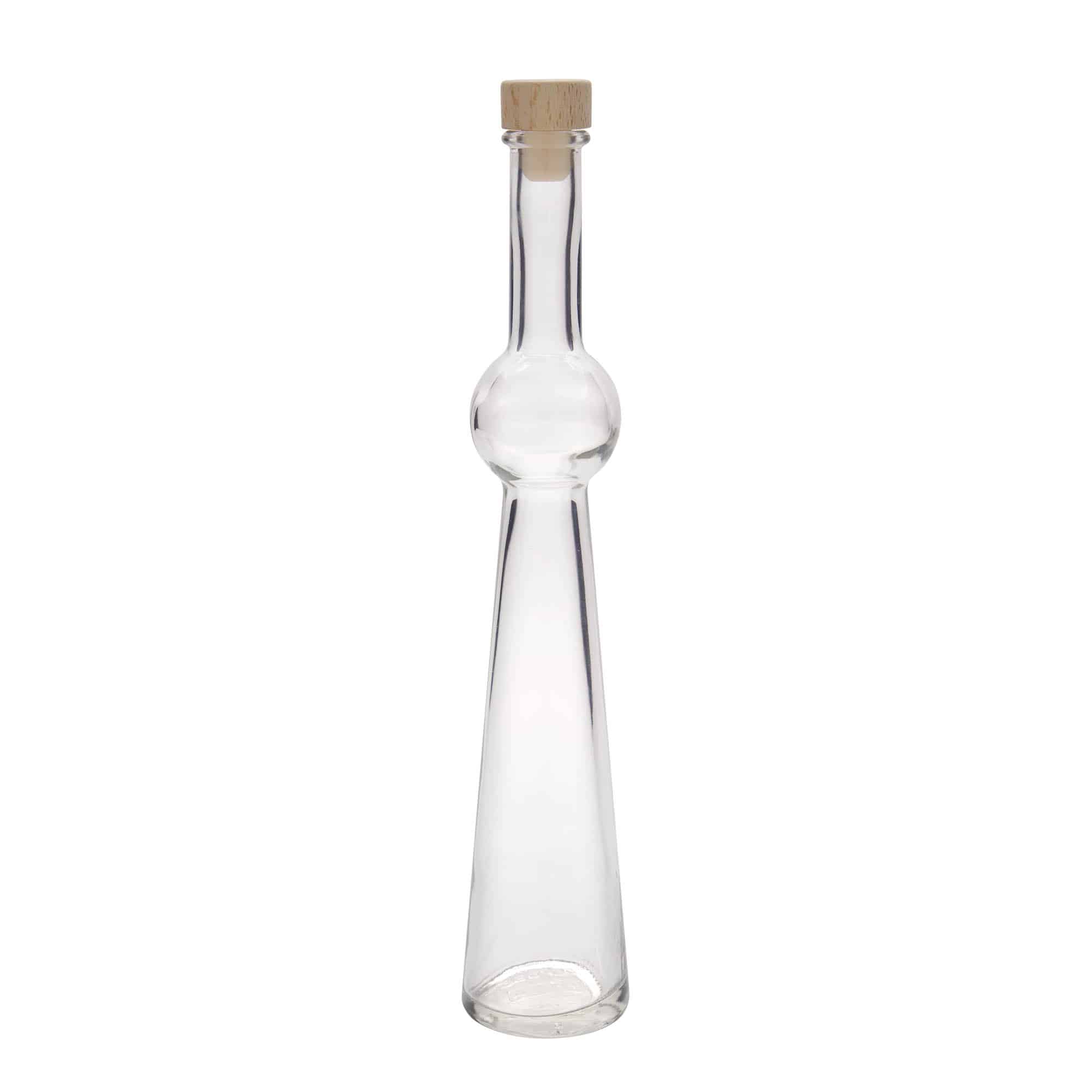 Bouteille en verre 200 ml « Supernova », ouverture : bouchon en liège