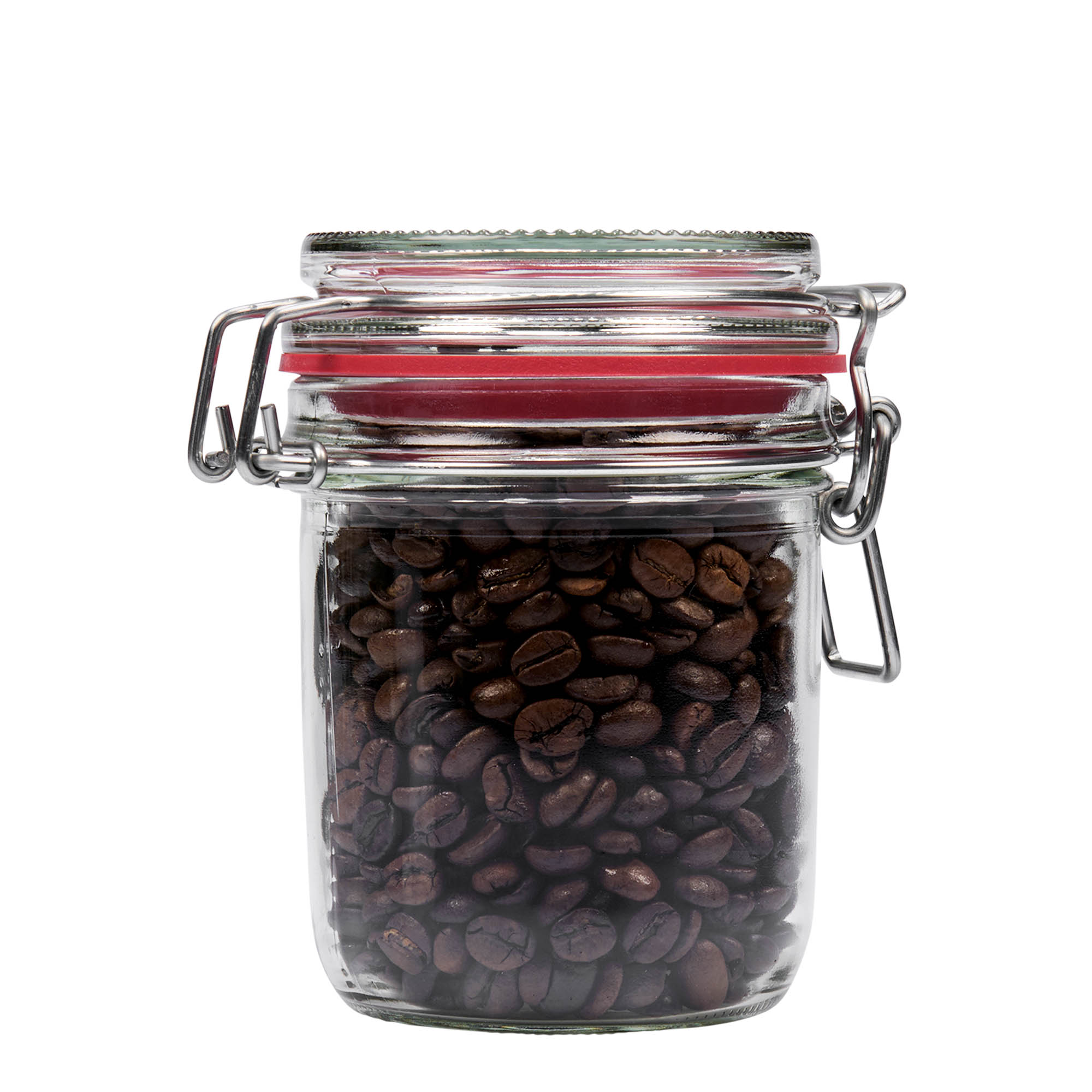 Pot en verre de 370 ml avec fermeture à levier, ouverture : fermeture à levier en fil métallique Pot en verre de 370 ml avec fermeture à levier, ouverture : fermeture à levier en fil métallique