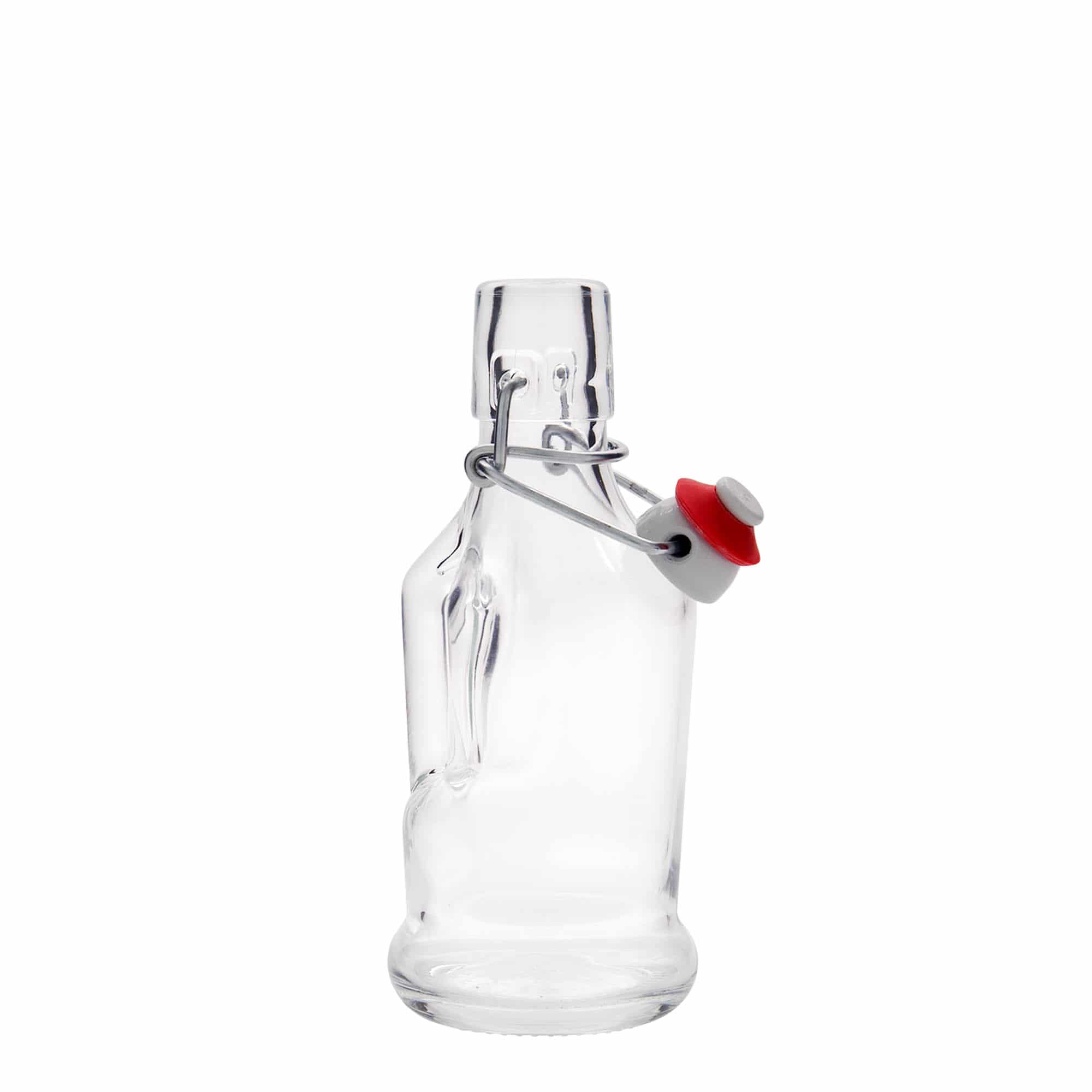 Flacon en verre 200 ml 'Classica', ouverture : fermeture à levier Flacon en verre 200 ml 'Classica', ouverture : fermeture à levier