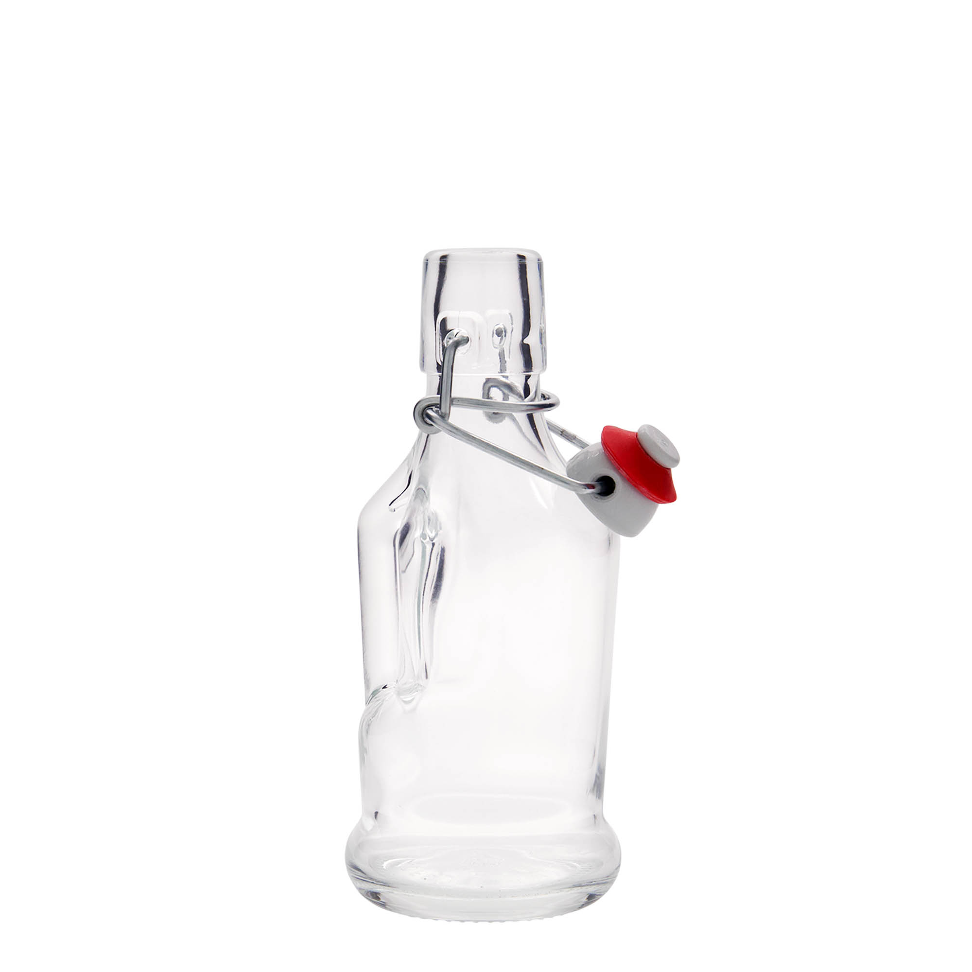 Flacon en verre 200 ml 'Classica', ouverture : fermeture à levier Flacon en verre 200 ml 'Classica', ouverture : fermeture à levier