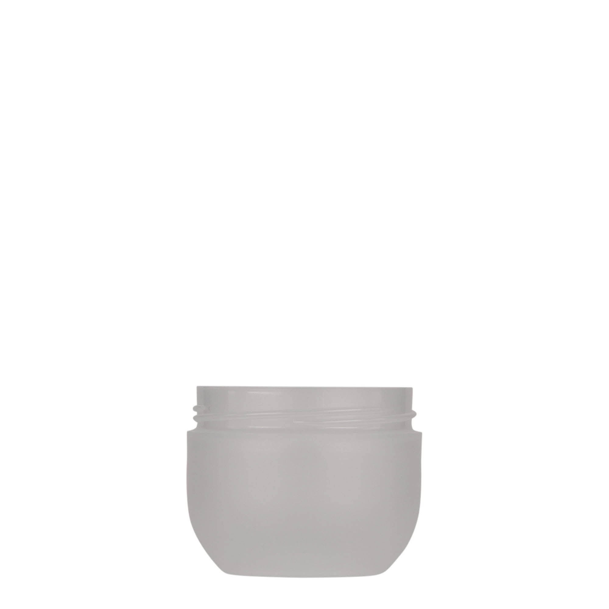 50 ml boîte en plastique « Magic », PP, naturel, ouverture : bouchon à vis