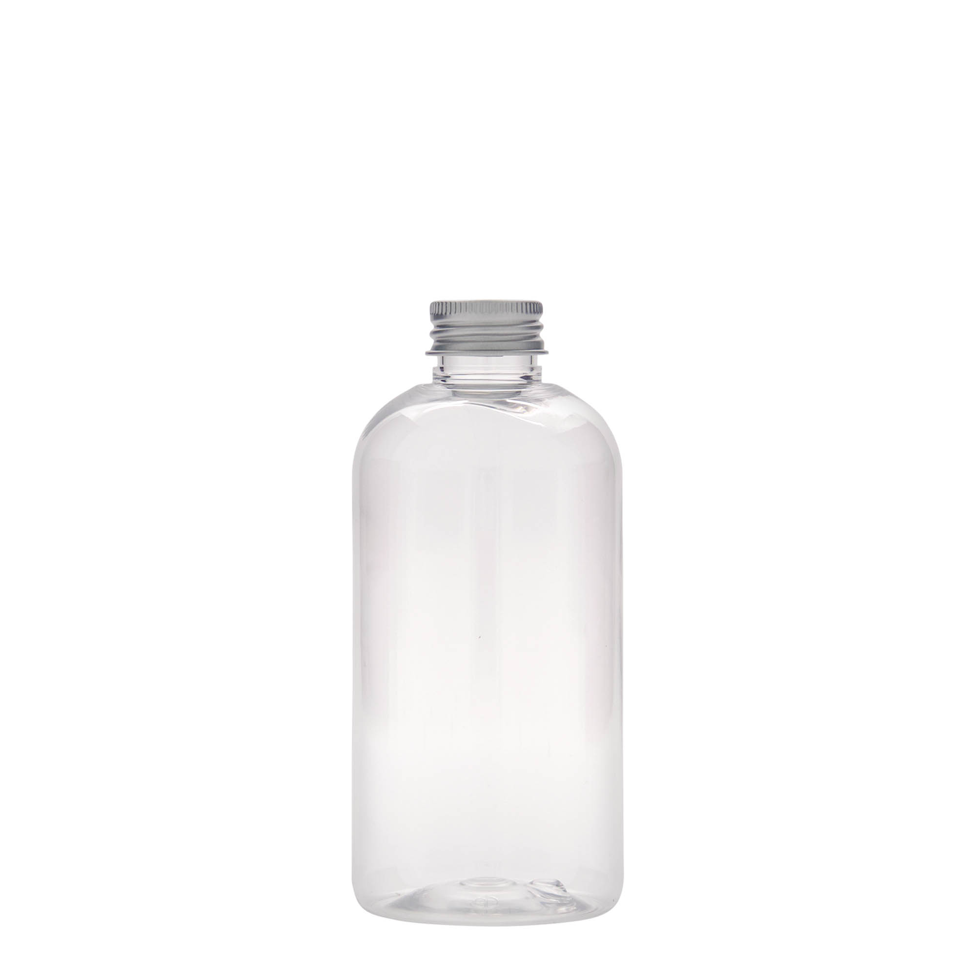 Bouteille PET 250 ml « Boston », plastique, ouverture : 24/410