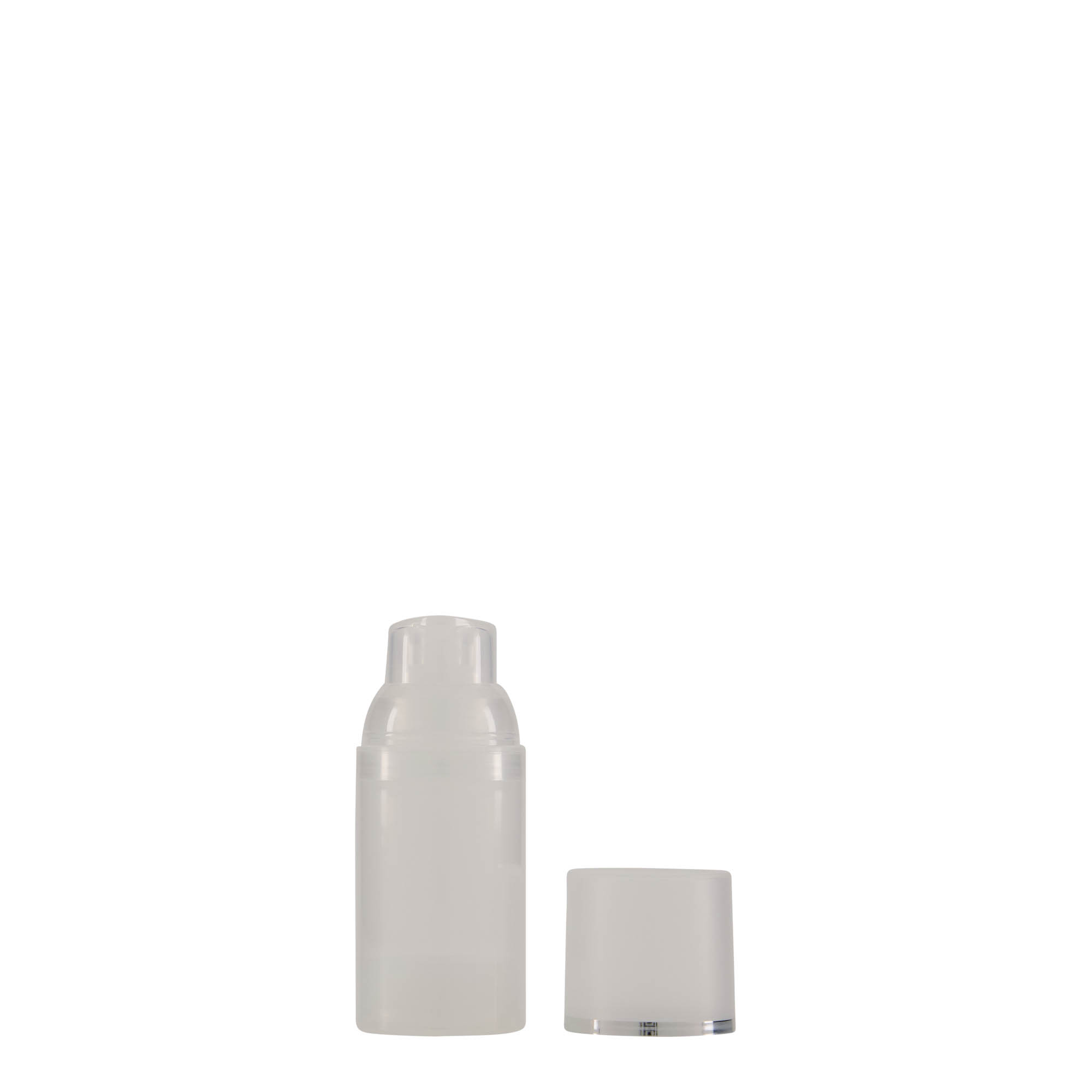 Distributeur airless 30 ml 'Mezzo', plastique PP, naturel Distributeur airless 30 ml 'Mezzo', plastique PP, naturel
