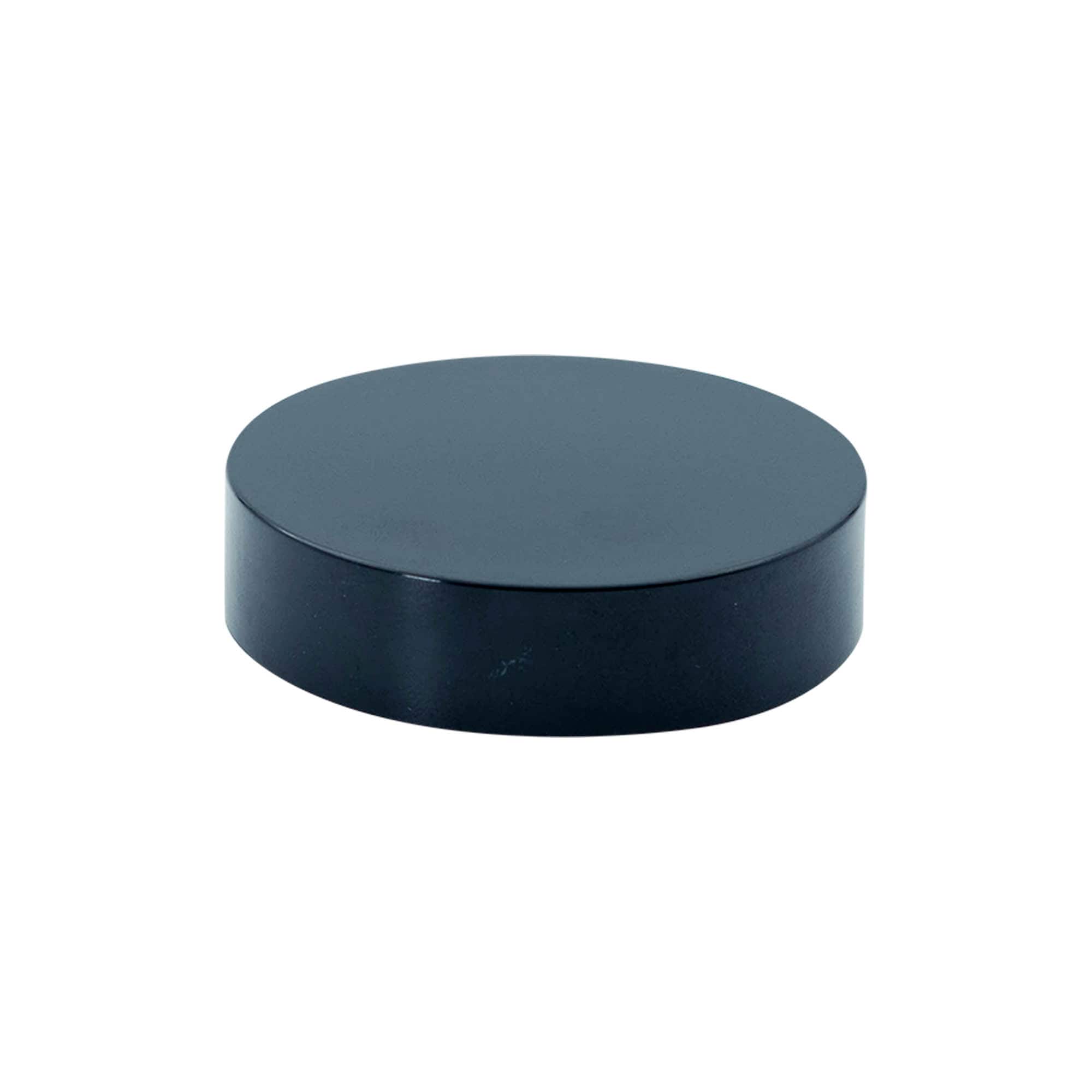 Bouchon à vis pour 60 ml « Brown Line », plastique HPM, noir