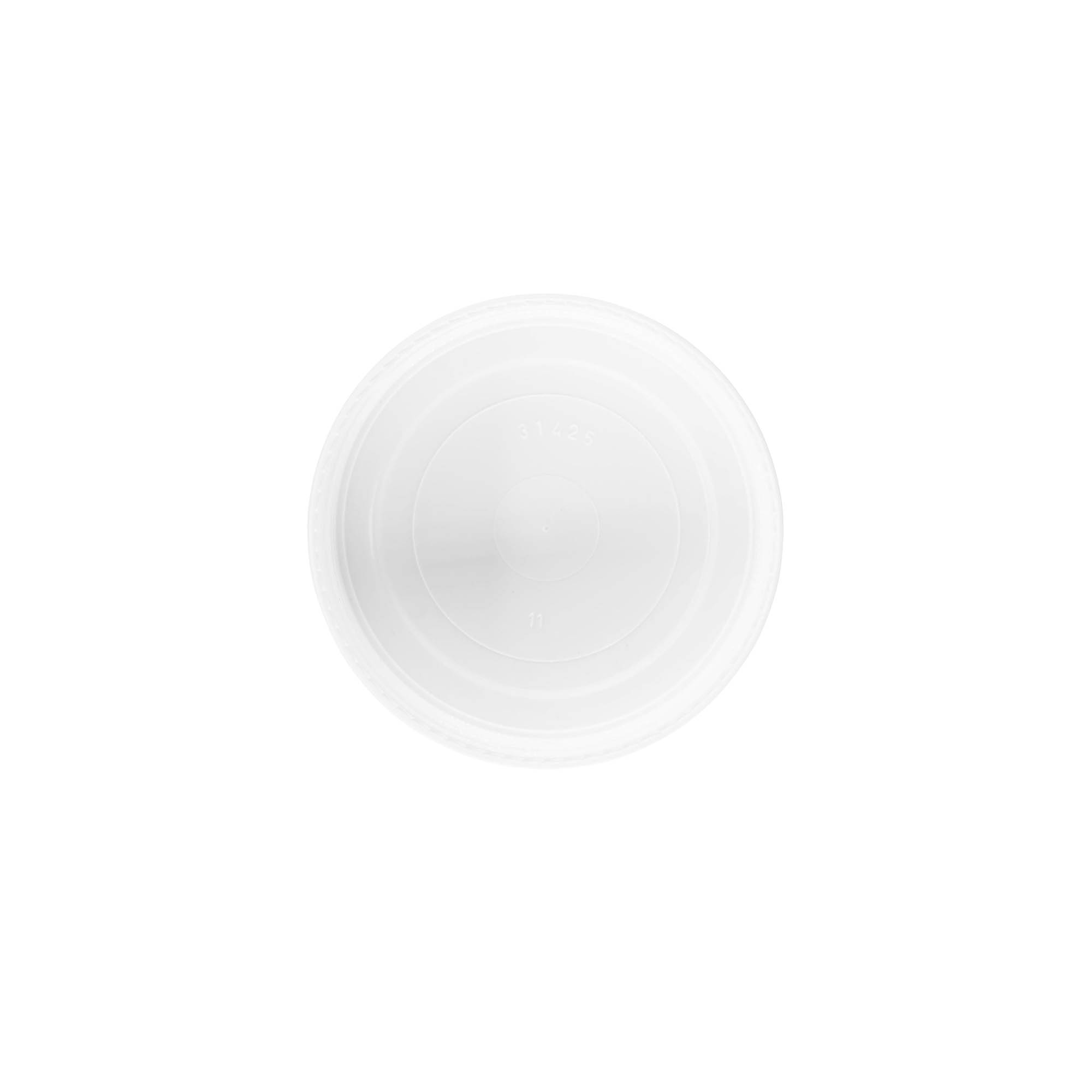 Bouchon à vis pour 100 ml 'Bianca', plastique PP, blanc