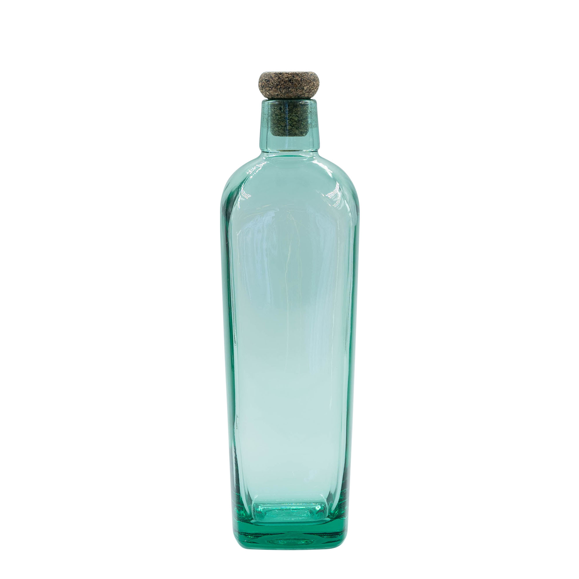 Bouteille en verre 700 ml 'Lance', ouverture : bouchon en liège