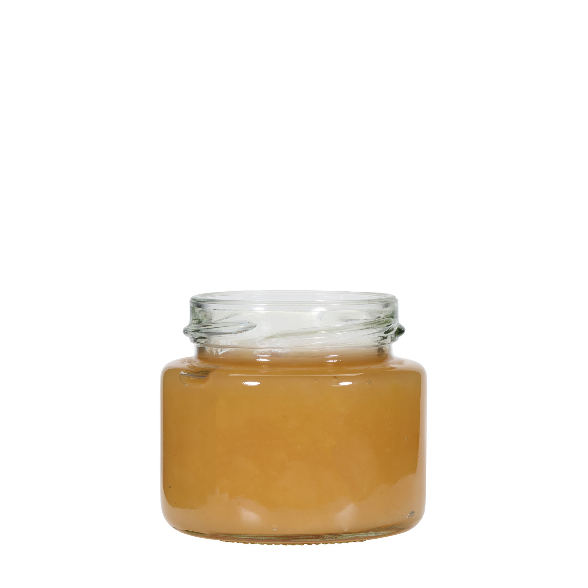 110 ml verre rond, ouverture : Twist-Off (TO 53) 110 ml verre rond, ouverture : Twist-Off (TO 53)