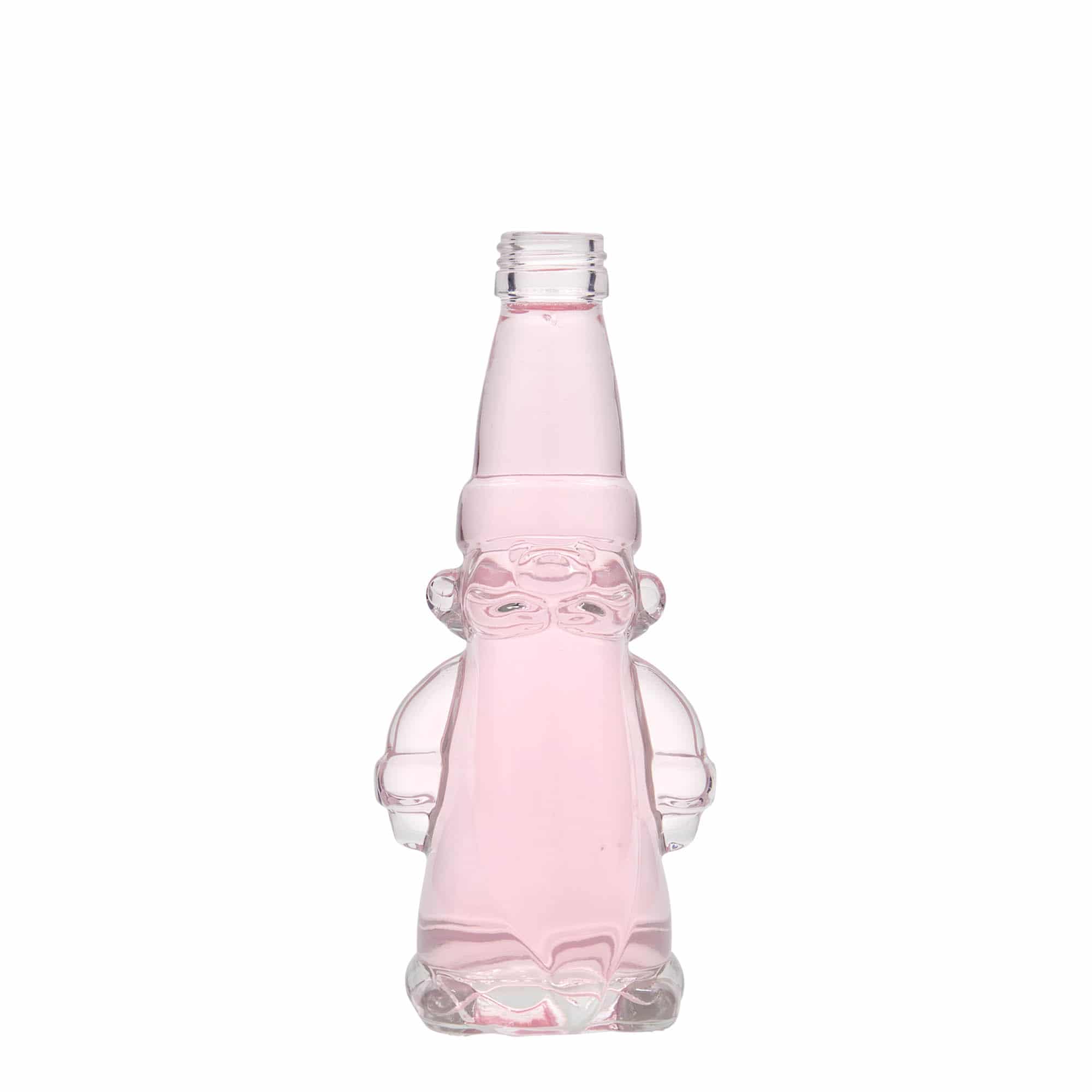 Flacon en verre 200 ml 'Lutin de Noël', ouverture : PP 28