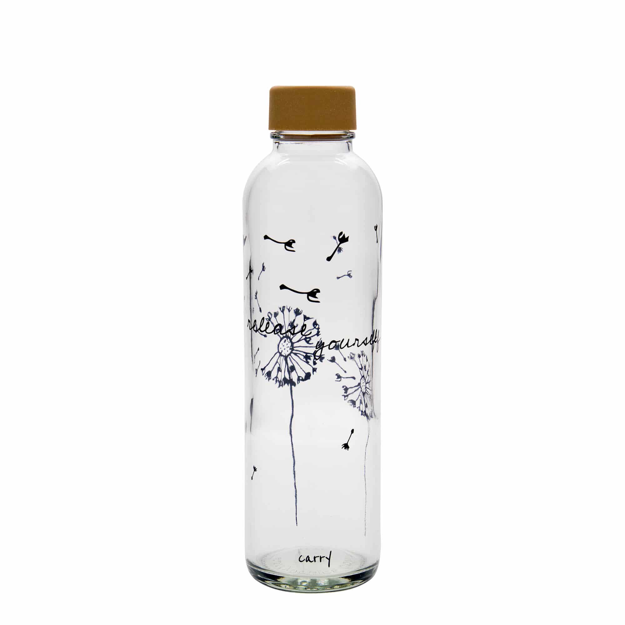 Gourde 700 ml 'CARRY Bottle', motif : Release Yourself, col : bouchon à vis