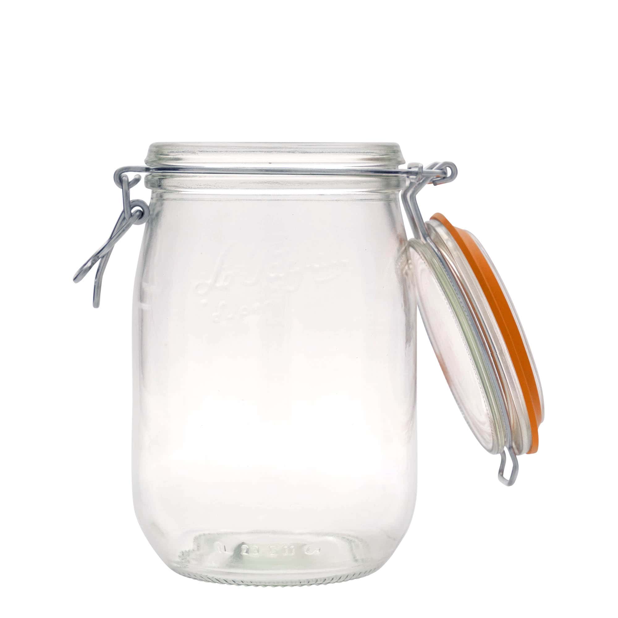 Bocal à fermeture mécanique 1 000 ml 'Le Parfait Super Bocal', bouchage: bouchon mécanique