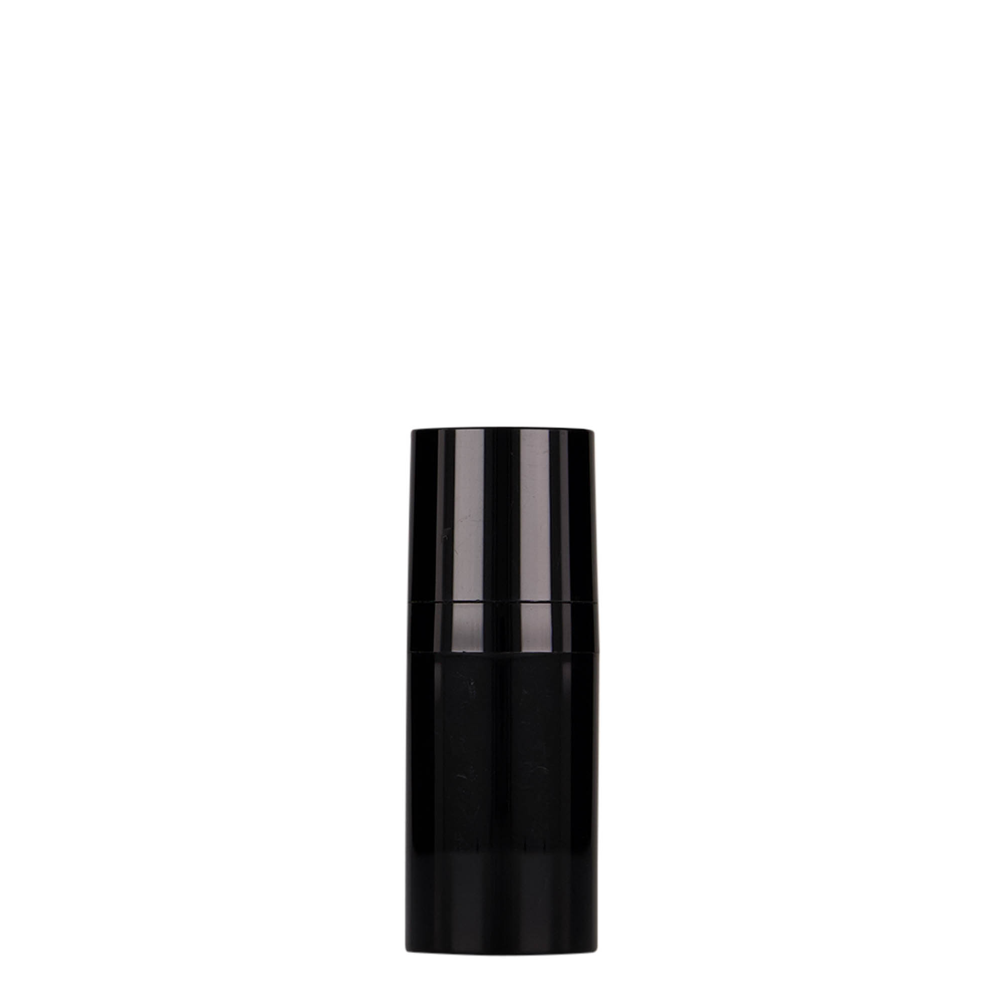 Distributeur sans air 15 ml « Micro », plastique PP, noir