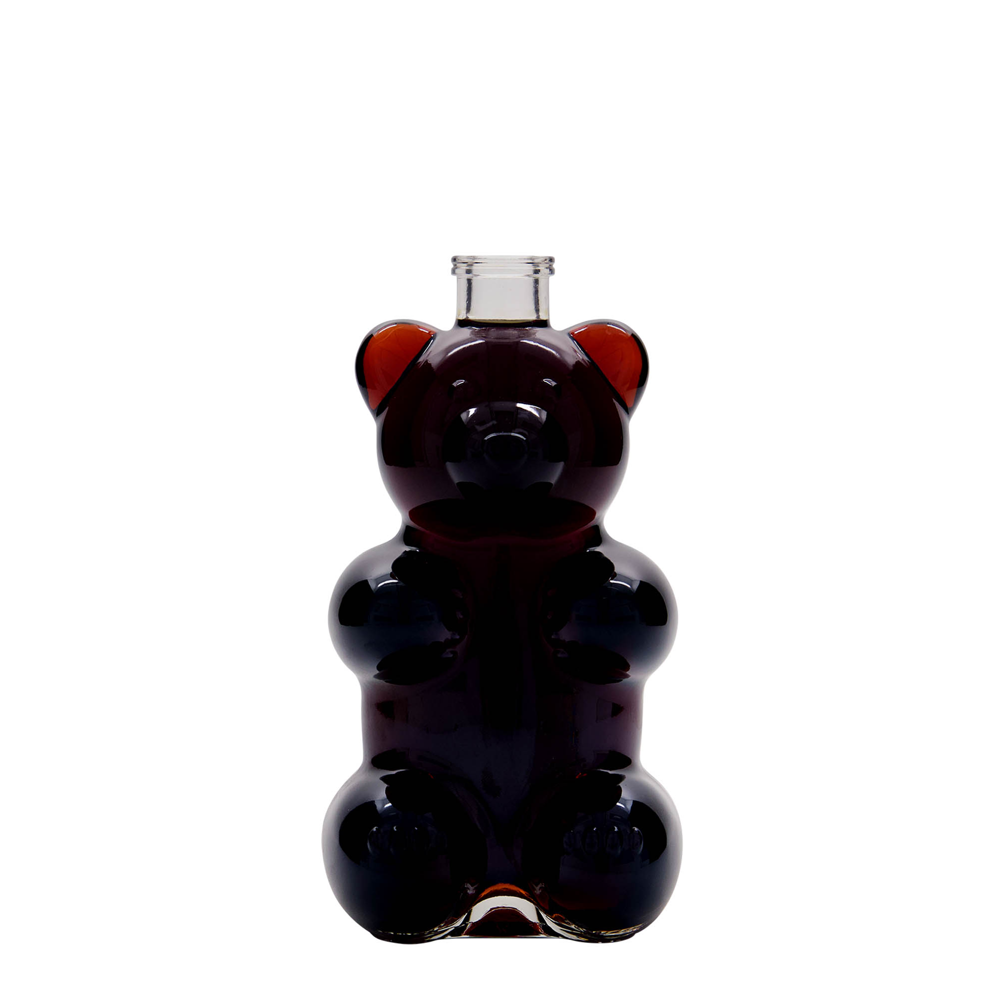 Bouteille en verre 350 ml 'Ours', bouchage: bouchon