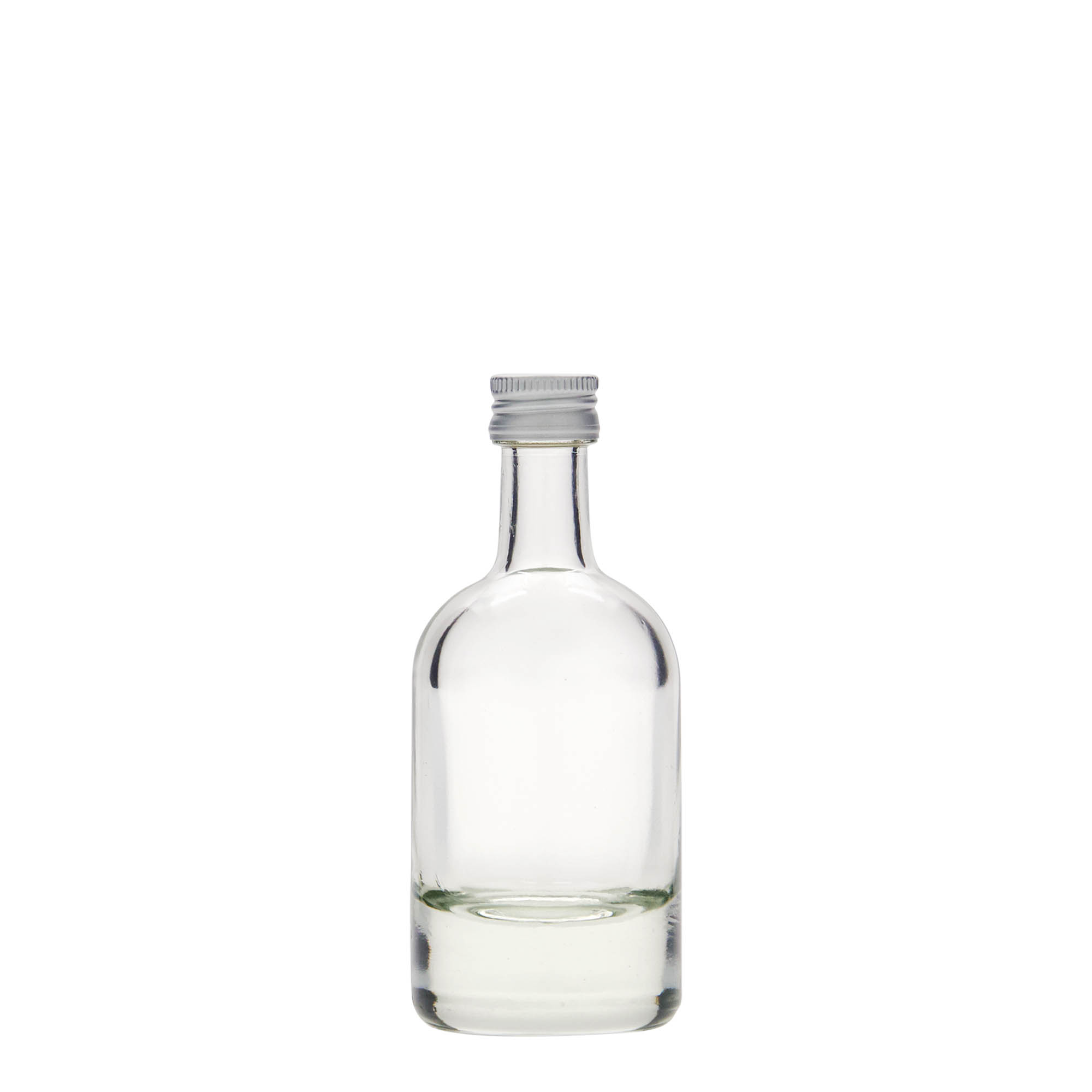 Flacon en verre 50 ml 'Linea Uno', ouverture : PP 18