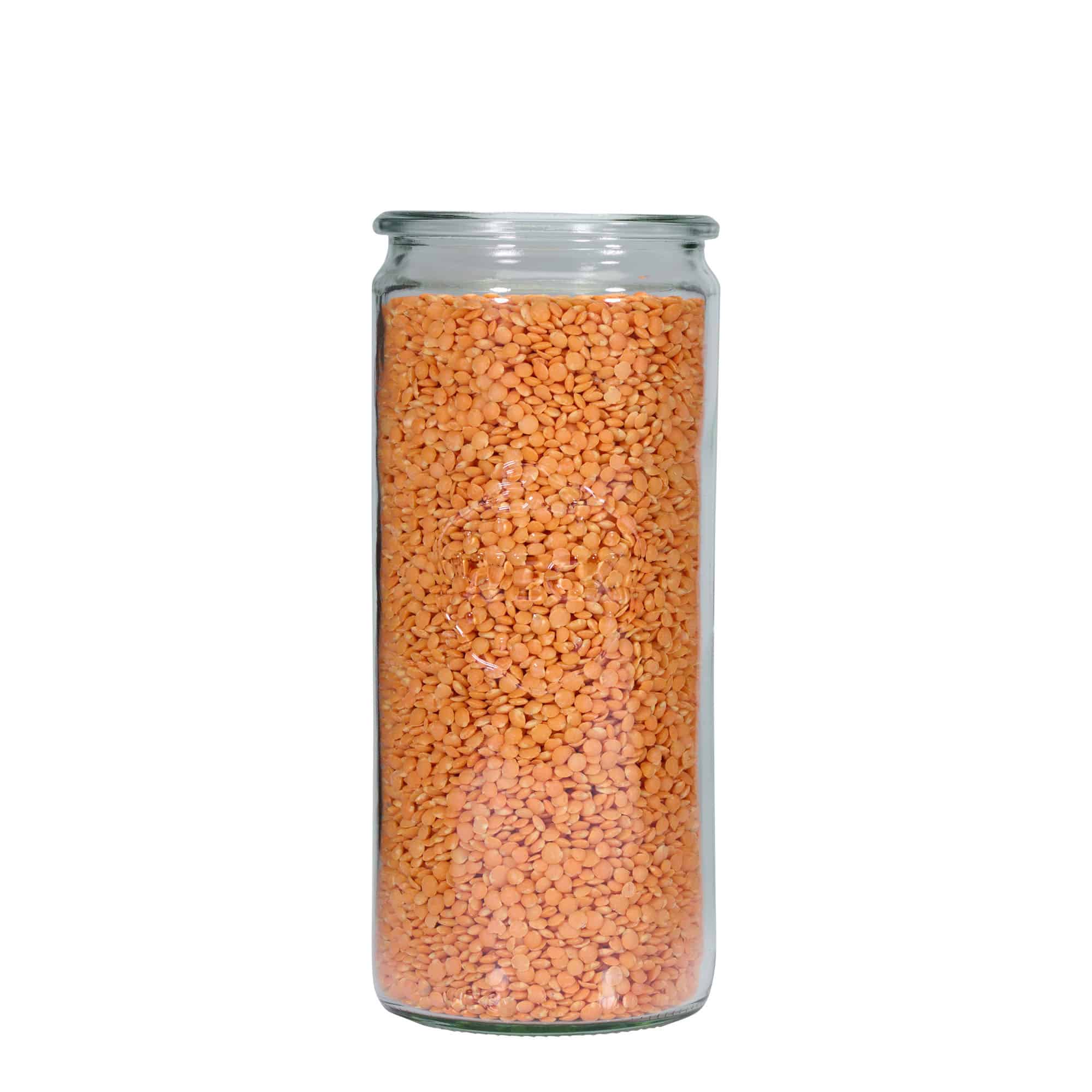 Bocal WECK cylindrique 1 040 ml, bouchage: bords arrondis