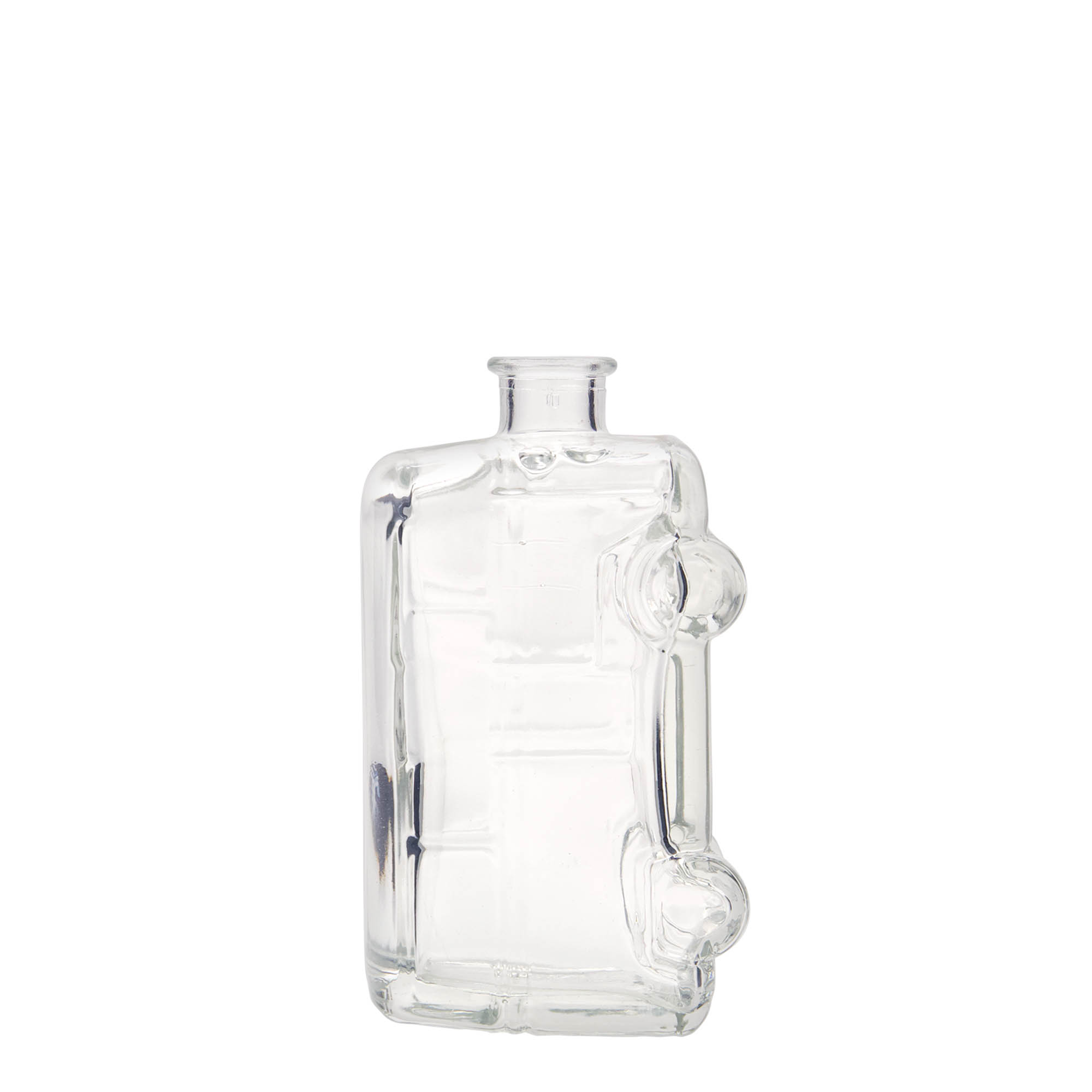 Flacon en verre 200 ml « Bulli », ouverture : liège