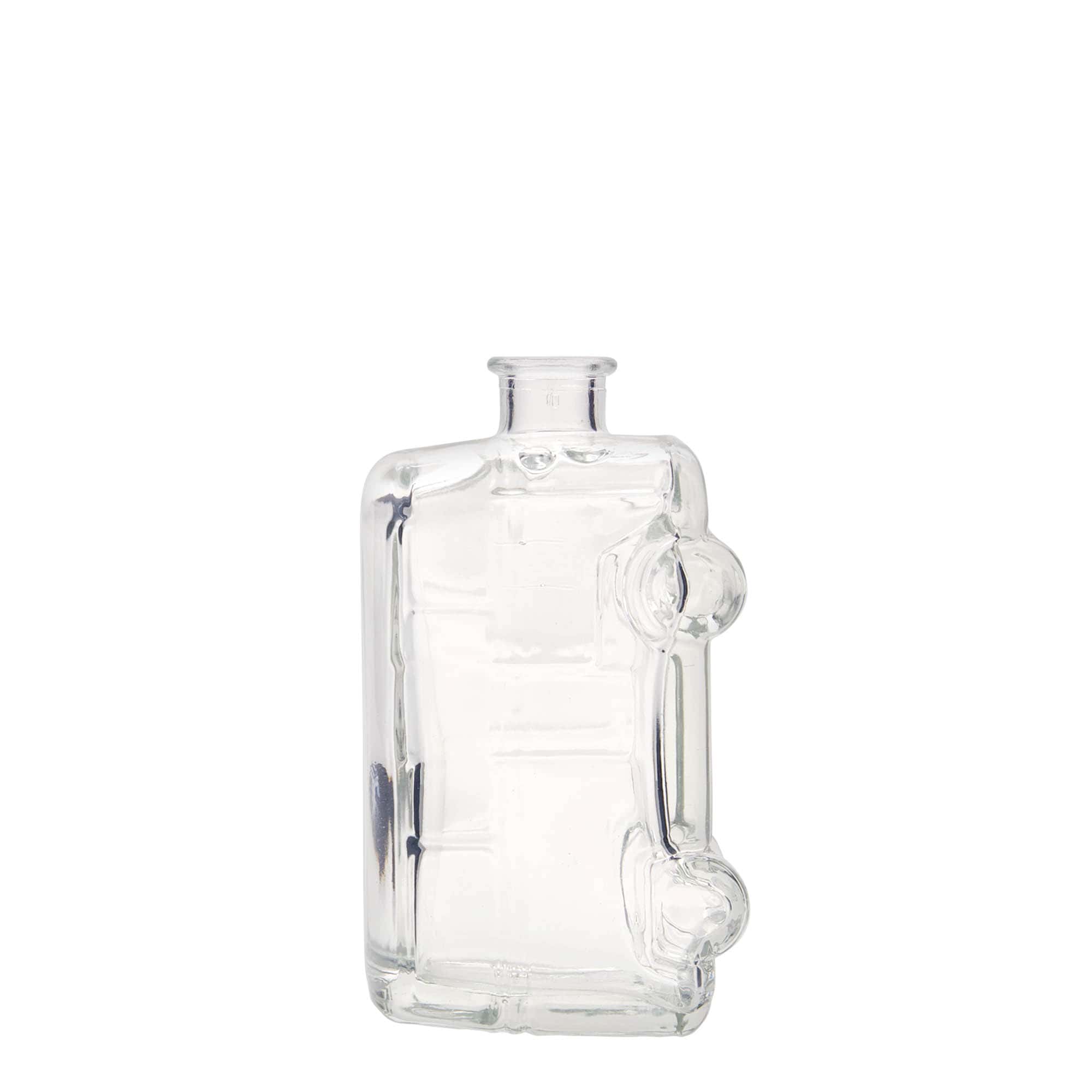 Flacon en verre 200 ml « Bulli », ouverture : liège
