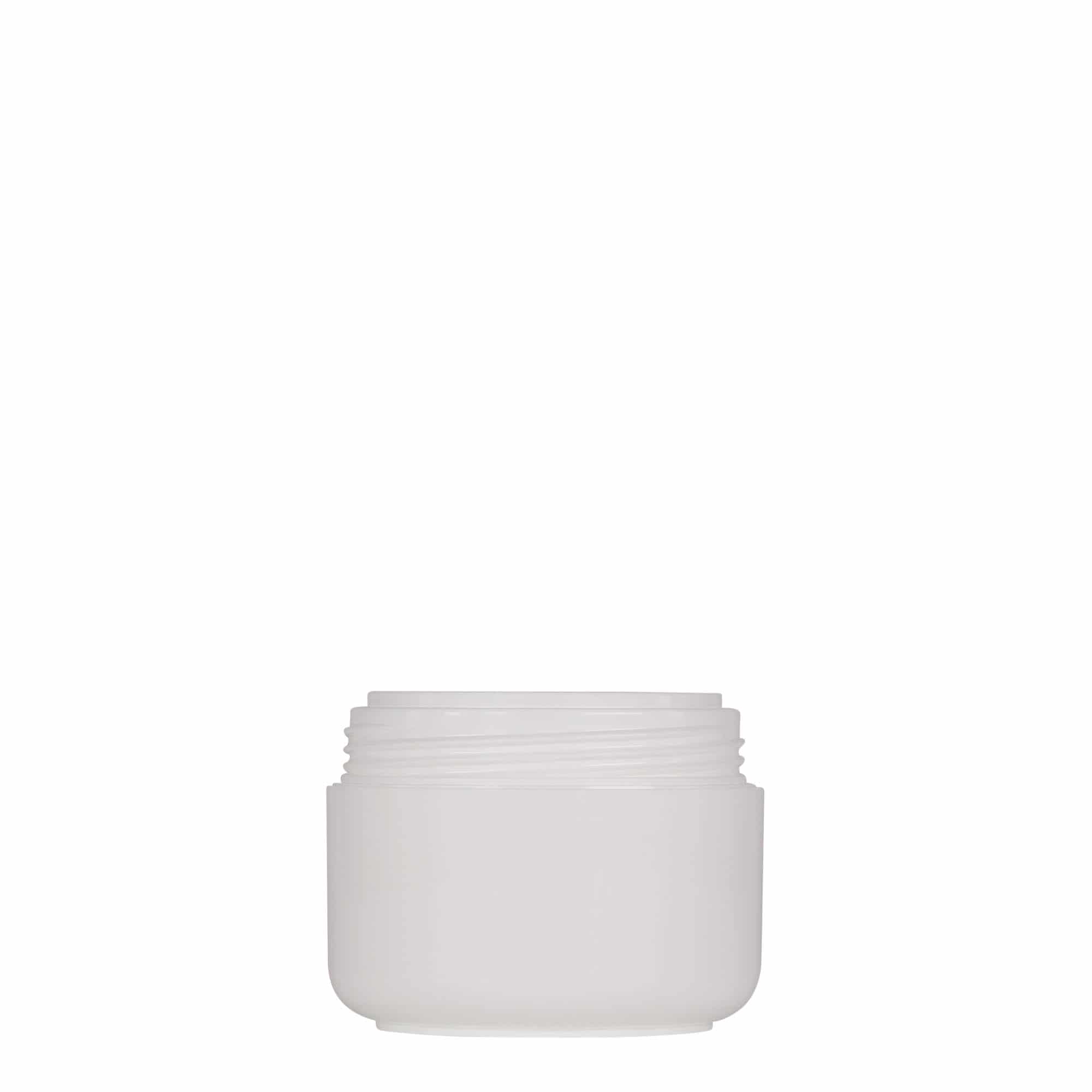 Boîte en plastique 50 ml 'Bianca', PP, blanche, bouchage: Bougage à vis Boîte en plastique 50 ml 'Bianca', PP, blanche, bouchage: Bougage à vis