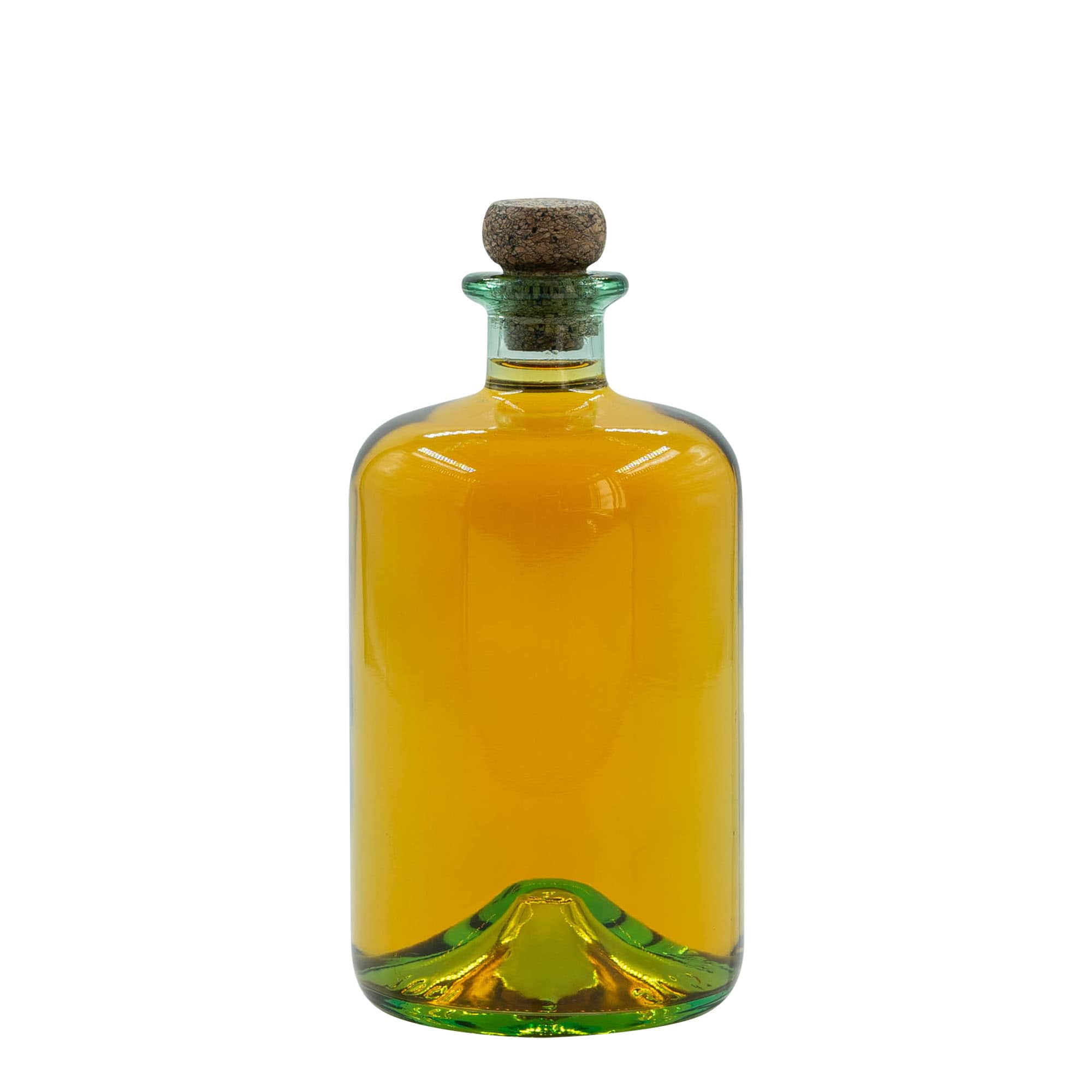 Bouteille en verre 700 ml 'Pharma', ouverture : bouchon en liège