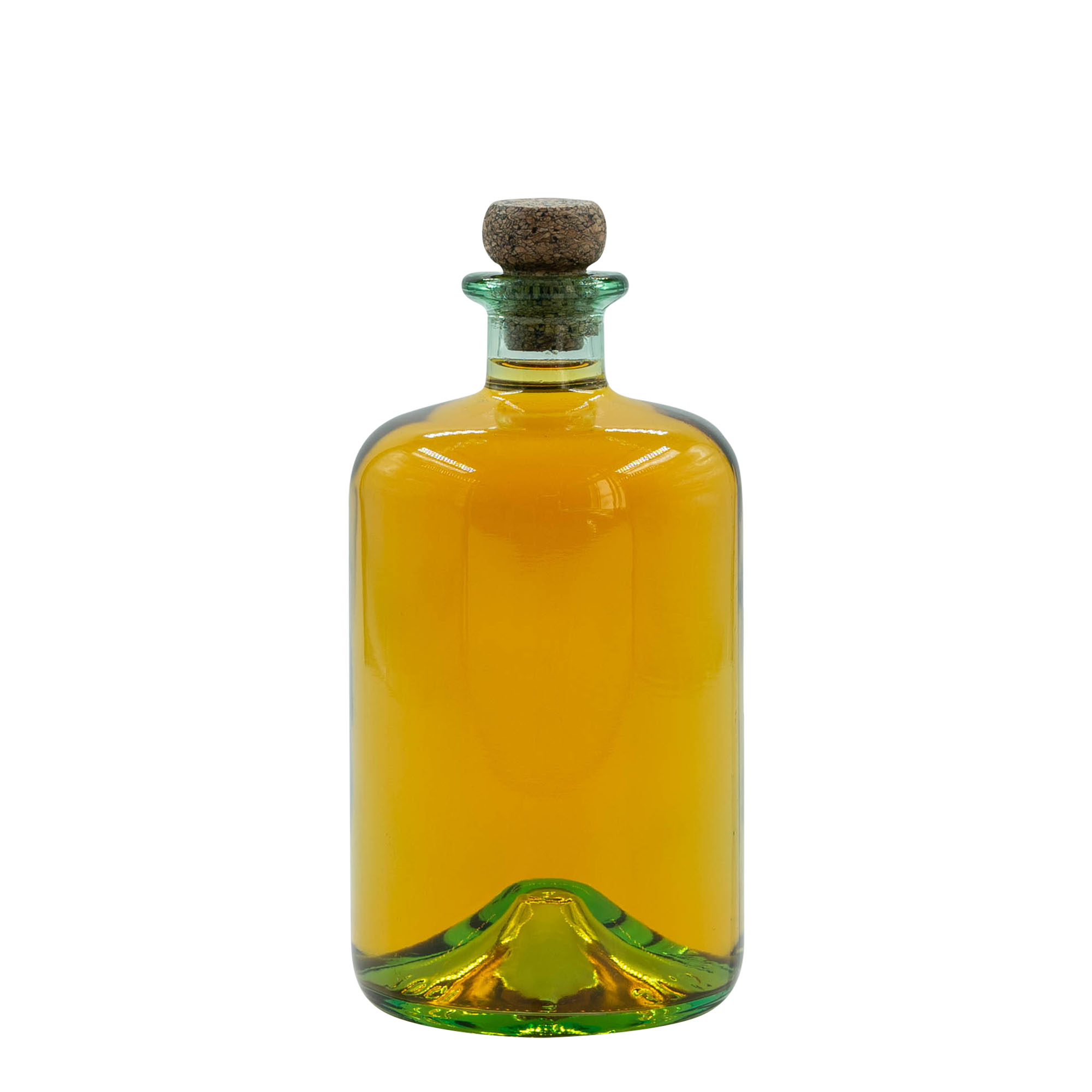 Bouteille en verre 700 ml 'Pharma', ouverture : bouchon en liège Bouteille en verre 700 ml 'Pharma', ouverture : bouchon en liège