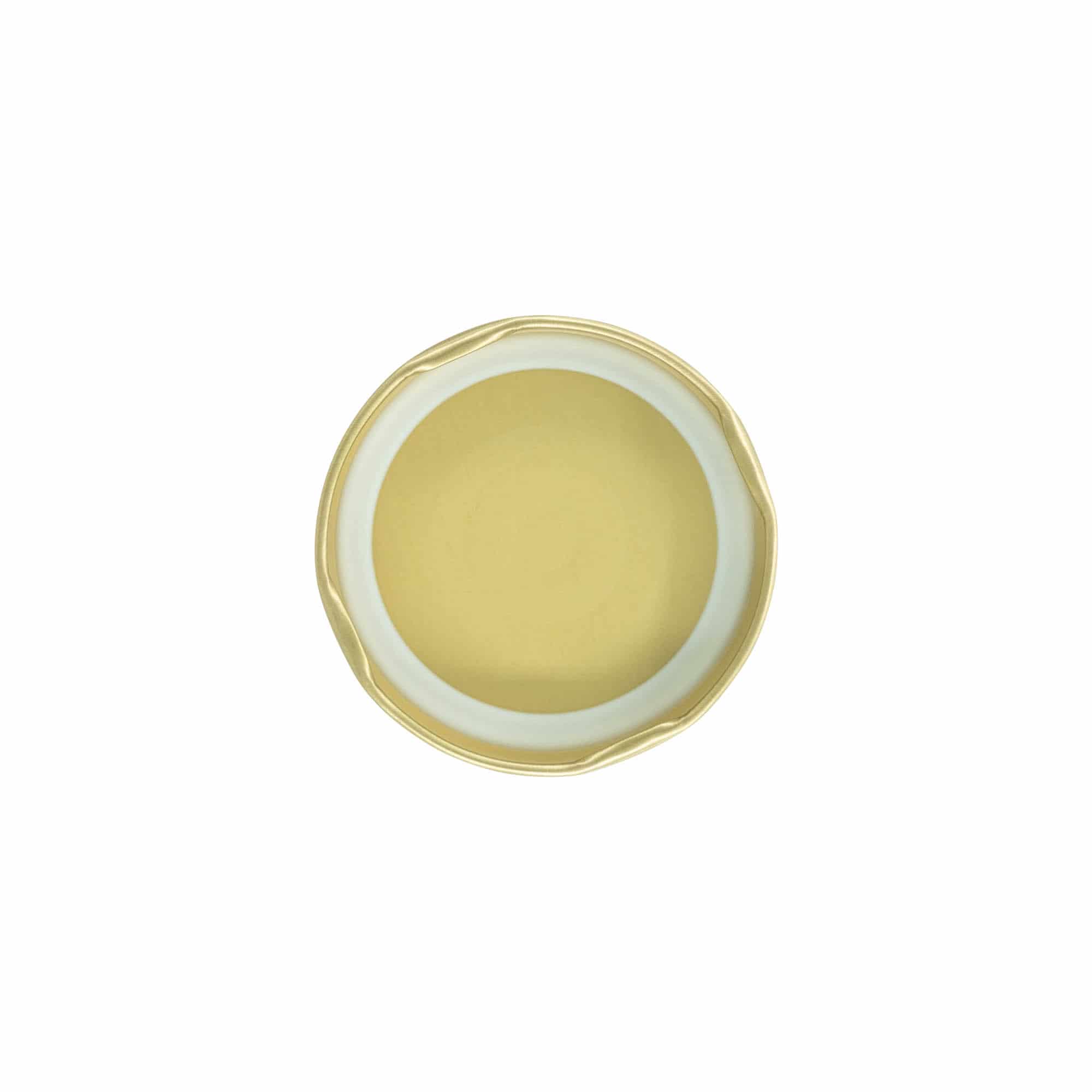 Couvercle Twist-Off, fer blanc, doré, pour bouchage: TO 63