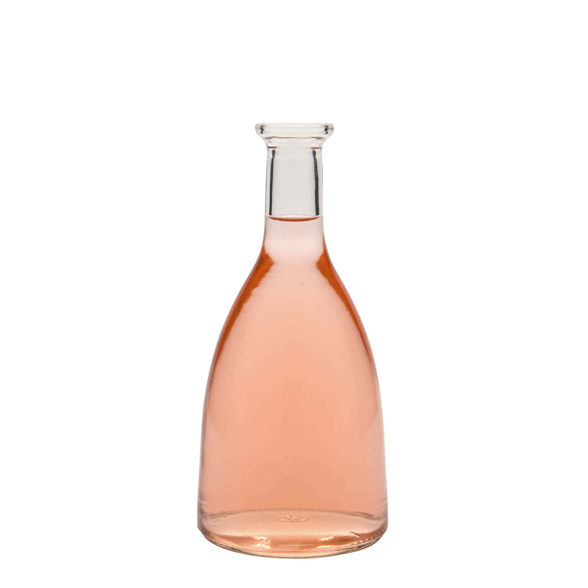Bouteille en verre 500 ml 'Viola', ouverture : bouchon en liège