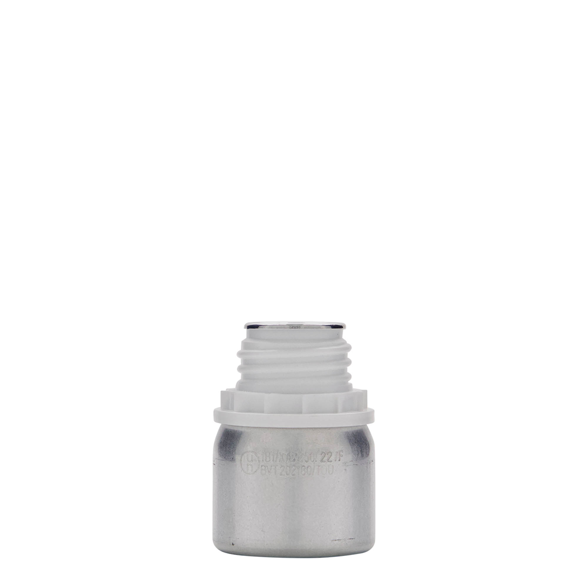 50 ml bouteille en aluminium, métal, argent, ouverture : DIN 32 50 ml bouteille en aluminium, métal, argent, ouverture : DIN 32