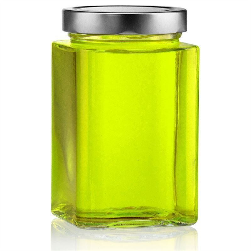 720 ml bocal carré « Ikarus », ouverture : Deep-Twist-Off (DTO 82)