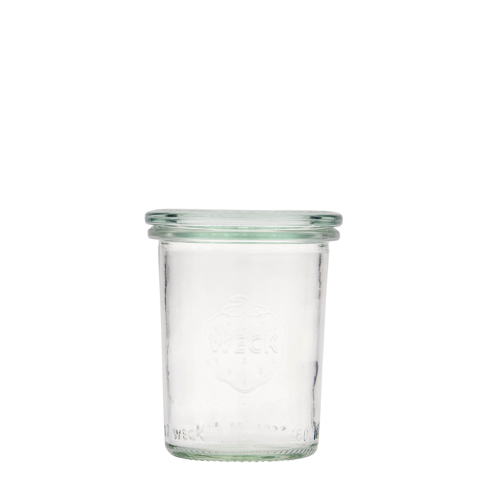 160 ml bocal WECK à renversement, ouverture : bord rond 160 ml bocal WECK à renversement, ouverture : bord rond