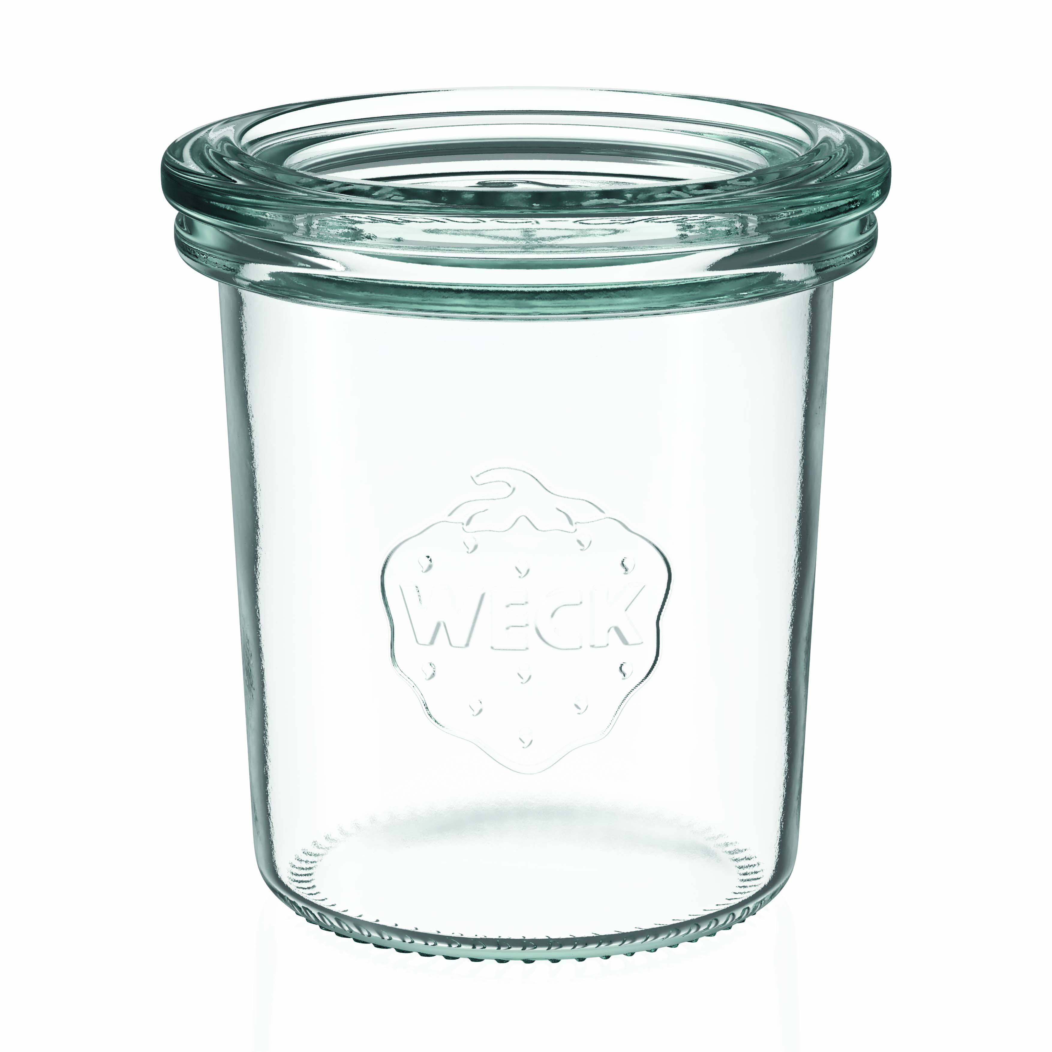 160 ml bocal WECK à renversement, ouverture : bord rond