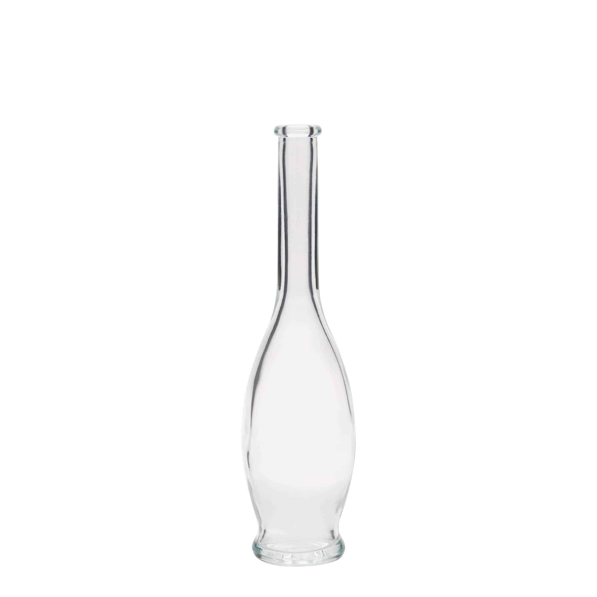 Flacon en verre 100 ml « Gina », ouverture : bouchon en liège