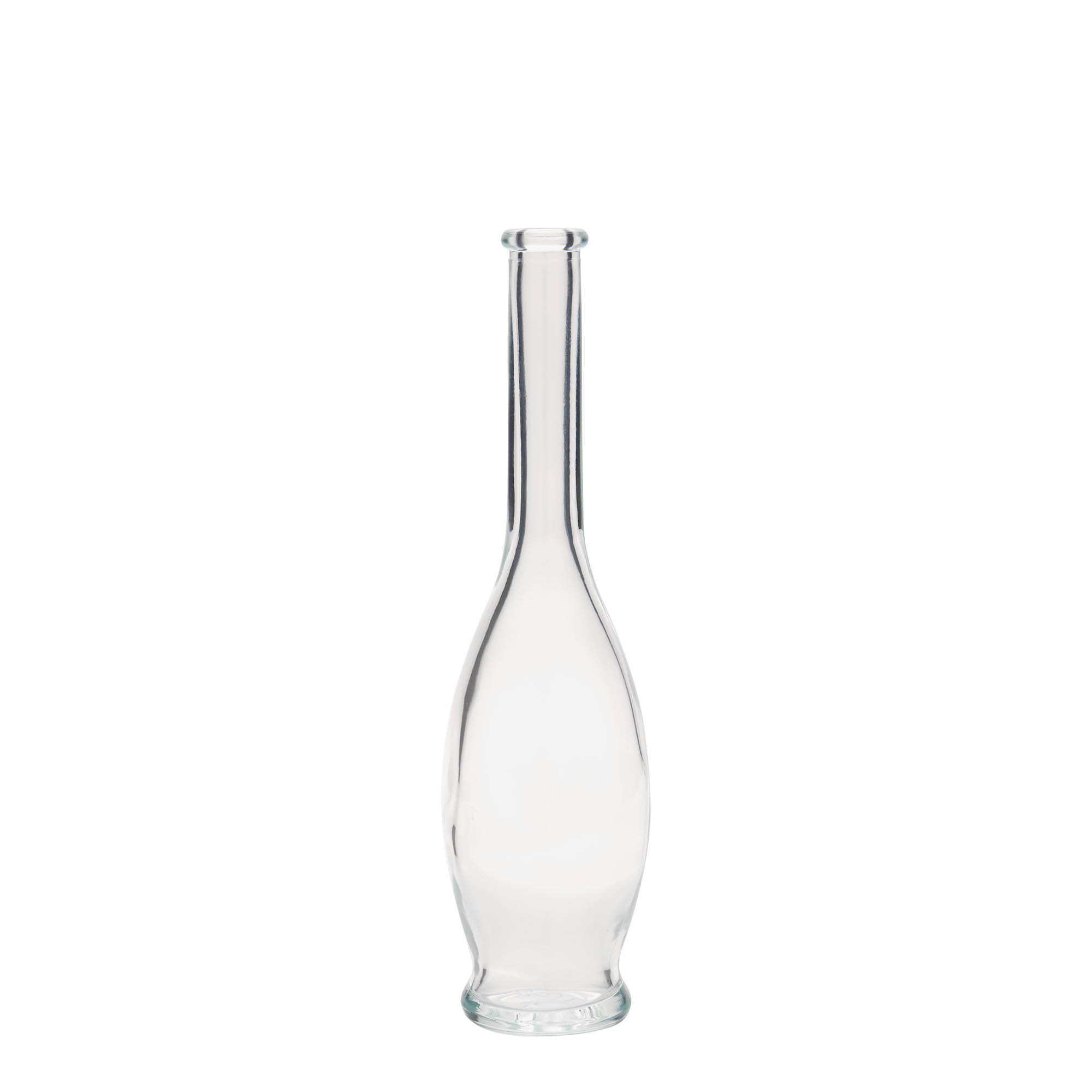 Flacon en verre 100 ml « Gina », ouverture : bouchon en liège