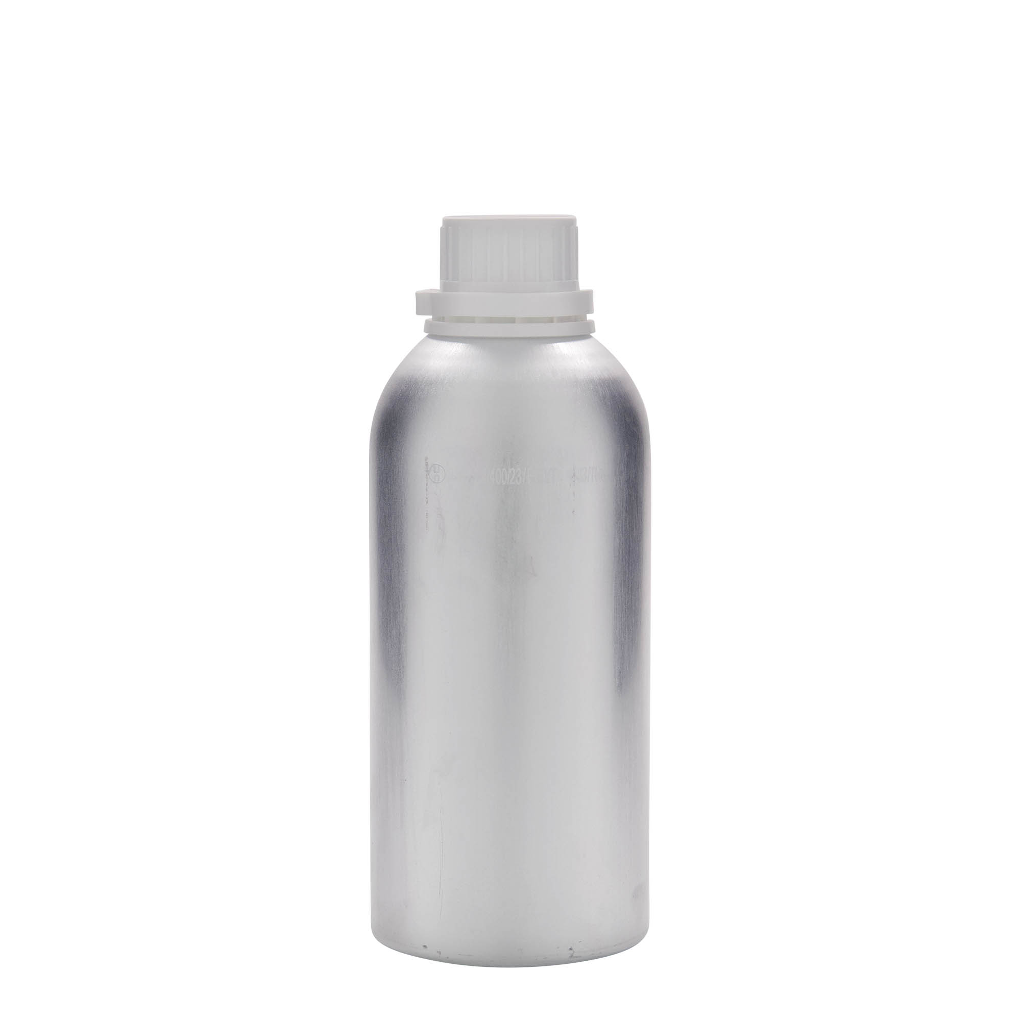 Bouteille en aluminium 625 ml, métal, argent, ouverture : DIN 32