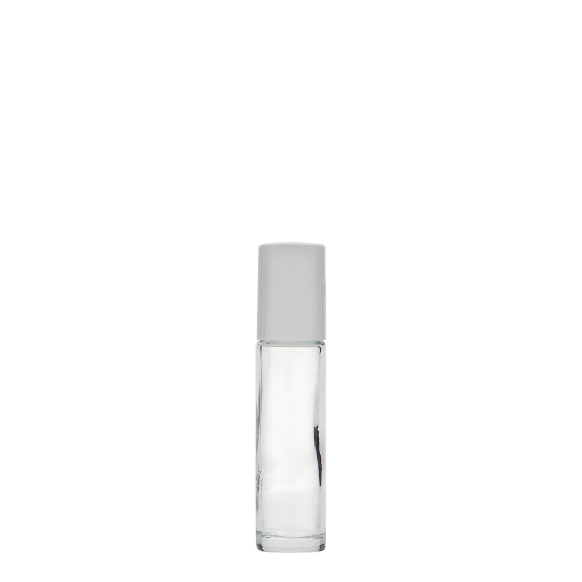 Flacon roll-on de 10 ml, verre, ouverture : bouchon à vis