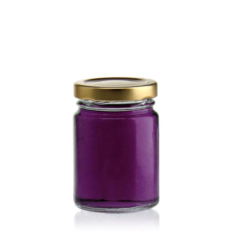 Verre rond haut de 106 ml, ouverture : Twist-Off (TO 48) Verre rond haut de 106 ml, ouverture : Twist-Off (TO 48)