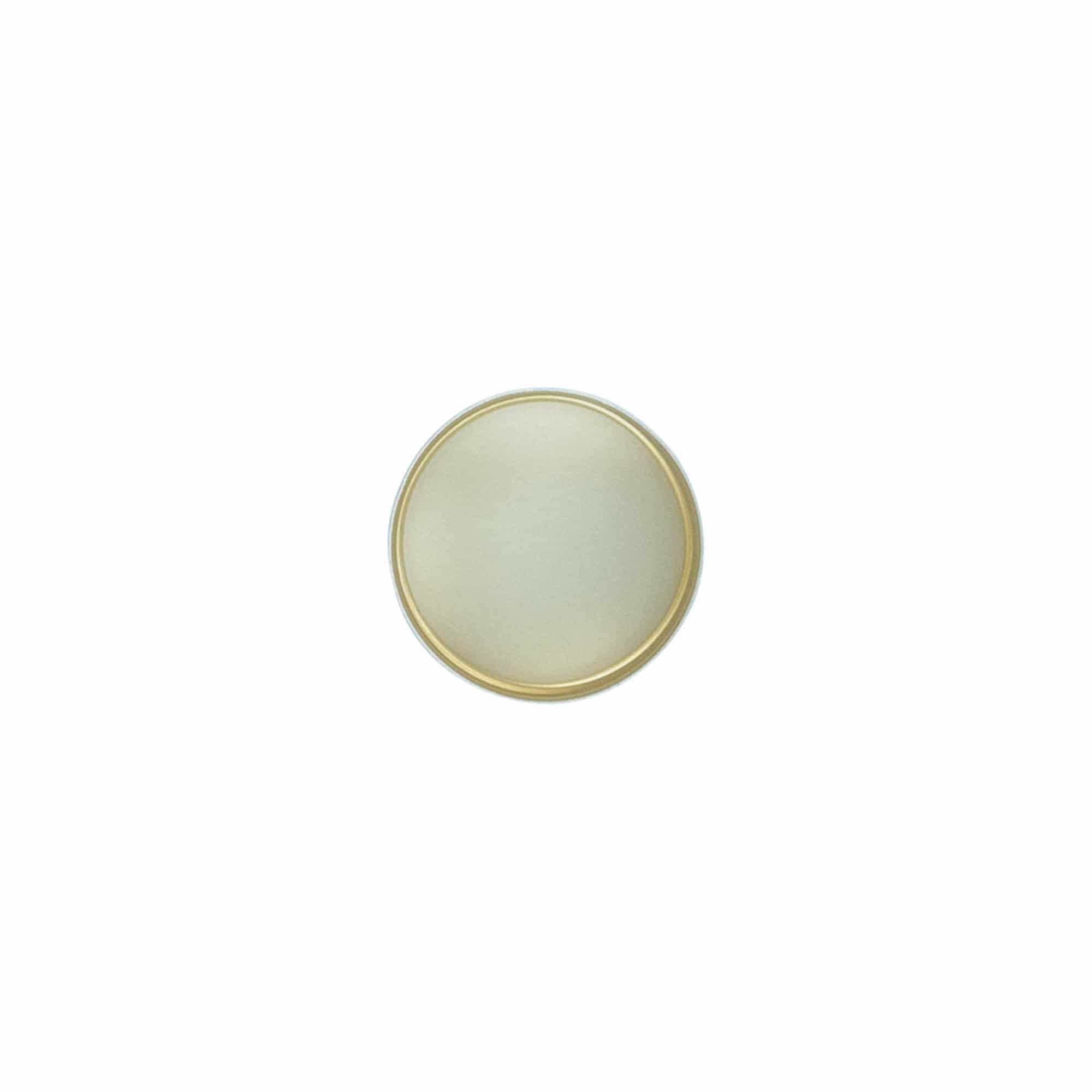 Bouchon à vis, métal, argenté, pour ouverture : PP 24