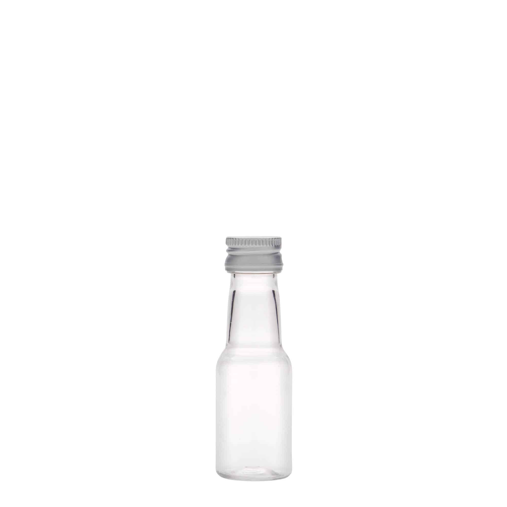 Flacon PET 20 ml 'Theo', plastique, ouverture : PP 18