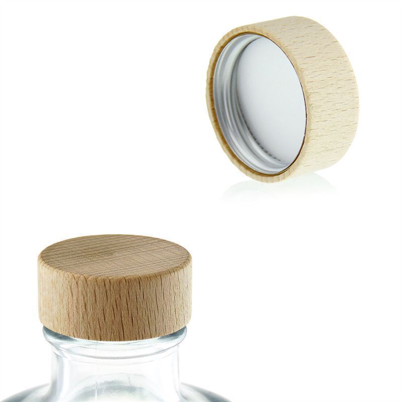 Bouchon à vis, bois, beige, pour ouverture : GPI 33/400 Bouchon à vis, bois, beige, pour ouverture : GPI 33/400