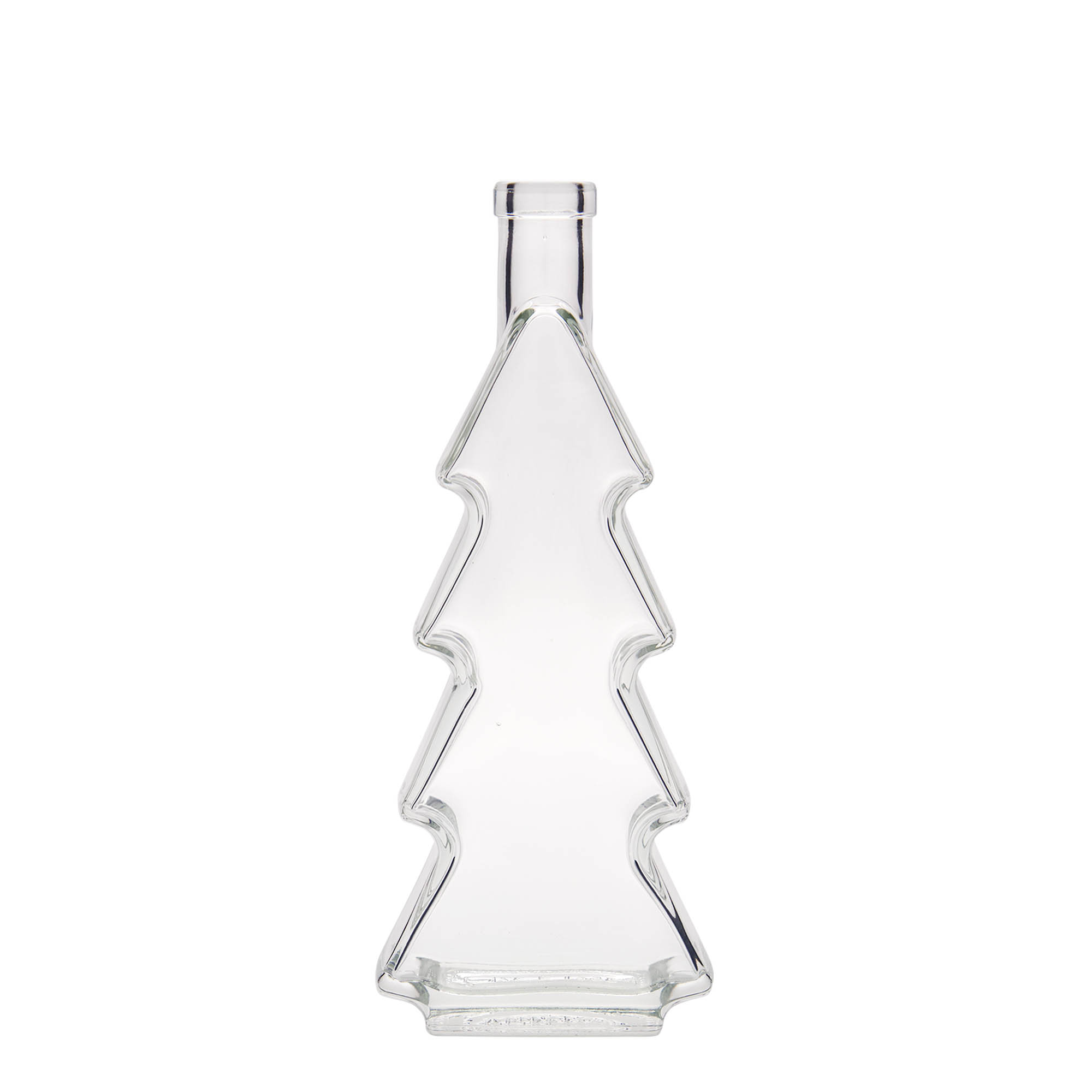 Bouteille en verre 350 ml 'Sapin', ouverture : bouchon en liège Bouteille en verre 350 ml 'Sapin', ouverture : bouchon en liège
