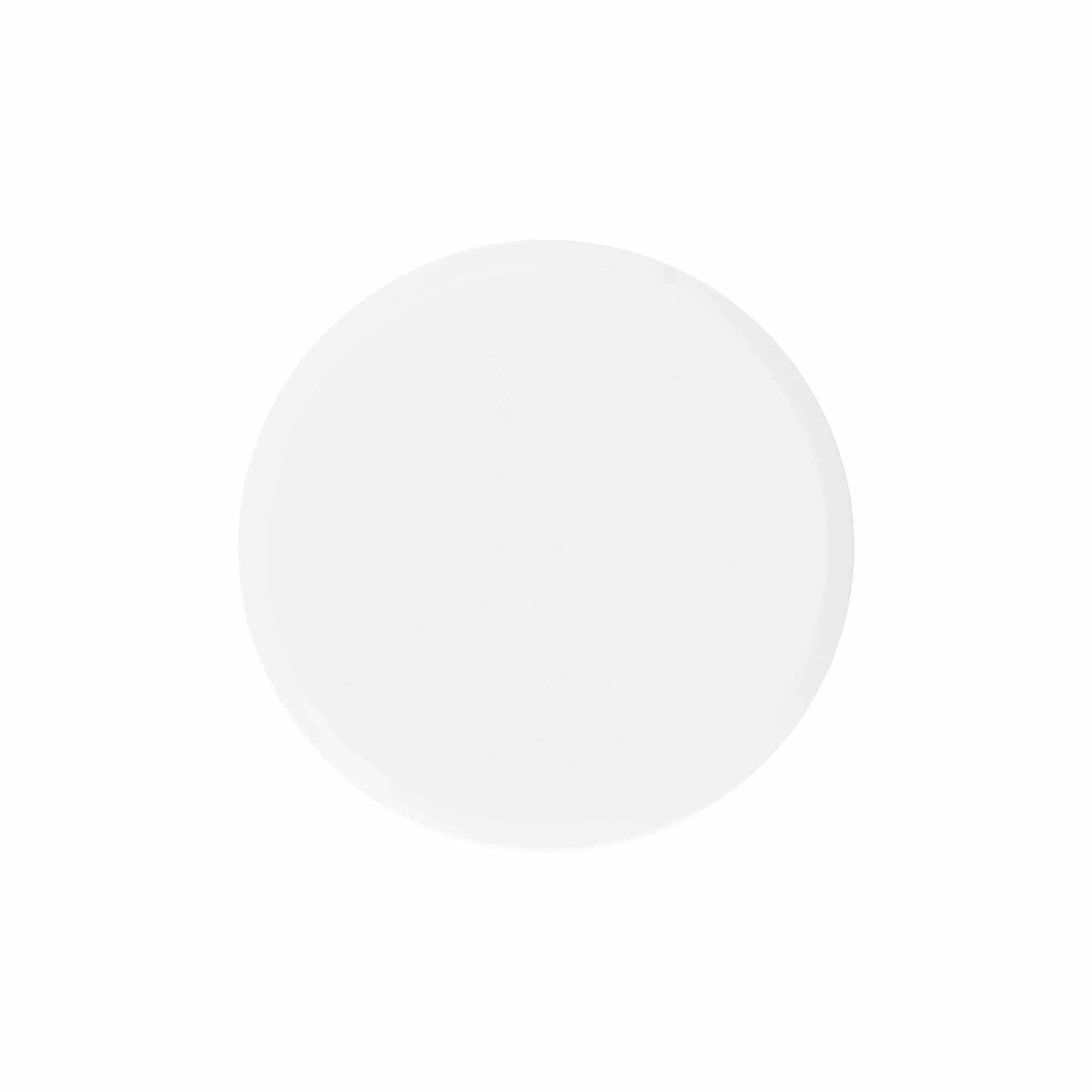 Bougage à vis 'White Line' 250 ml, plastique PP, blanc