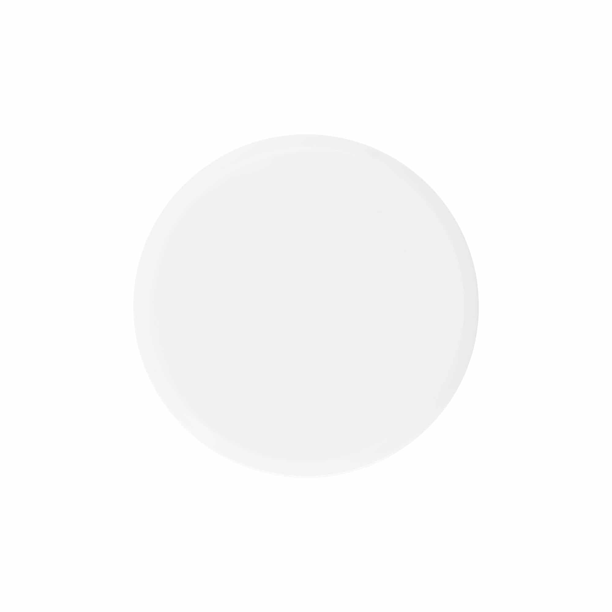 Bouchon à vis 'White Line' 250 ml, plastique PP, blanc