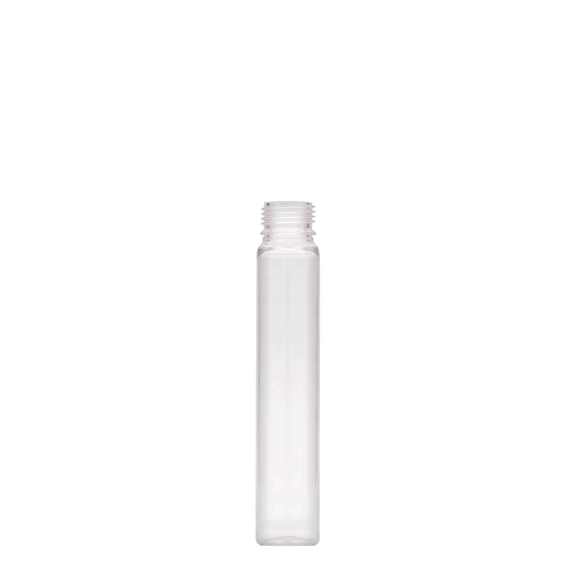 25 ml tube PET, plastique, ouverture : bouchon à vis
