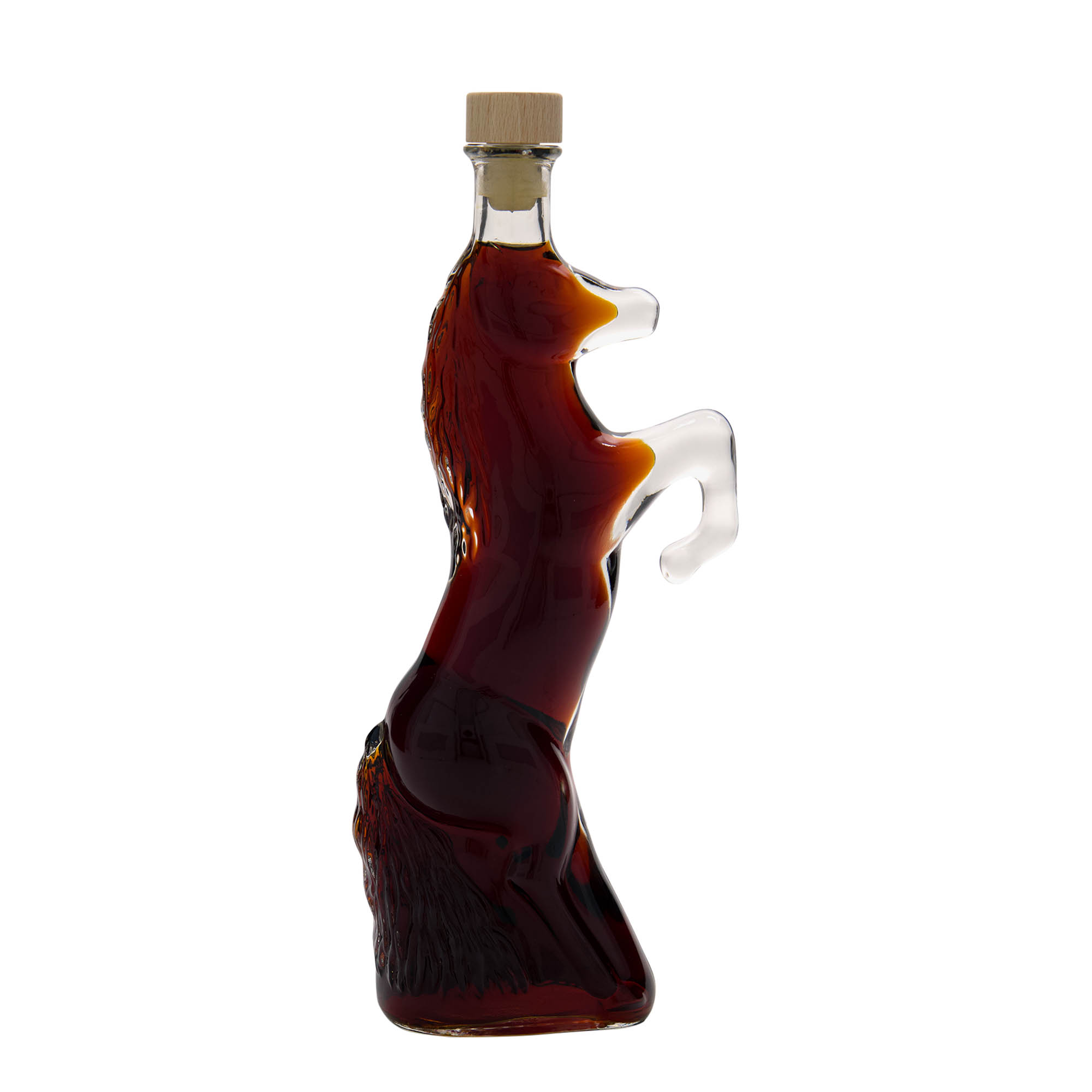 Bouteille en verre 350 ml 'Wild Horse', ouverture : bouchon en liège