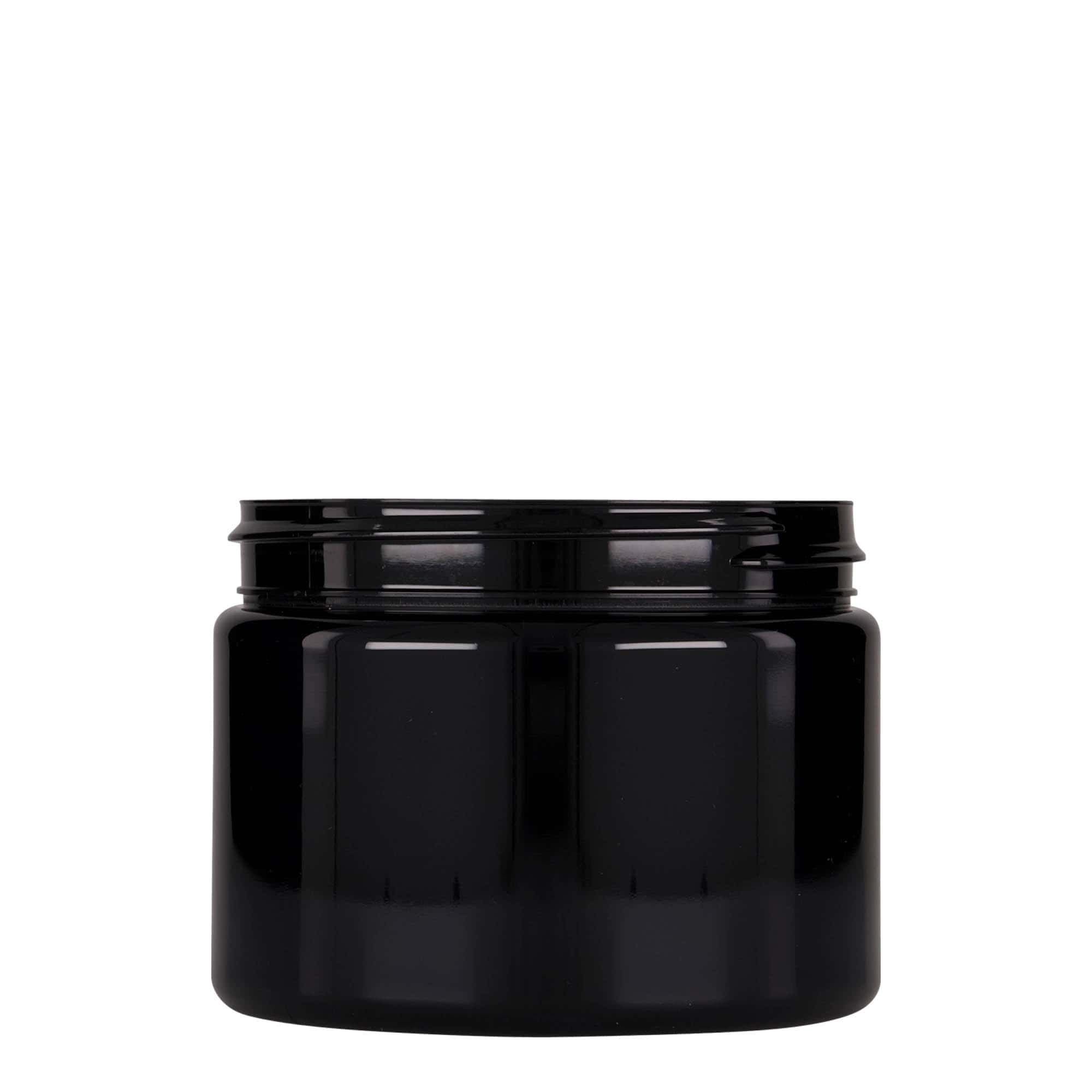 Boîte PET 500 ml 'Isabella', noire, bouchage: 100/400 Boîte PET 500 ml 'Isabella', noire, bouchage: 100/400