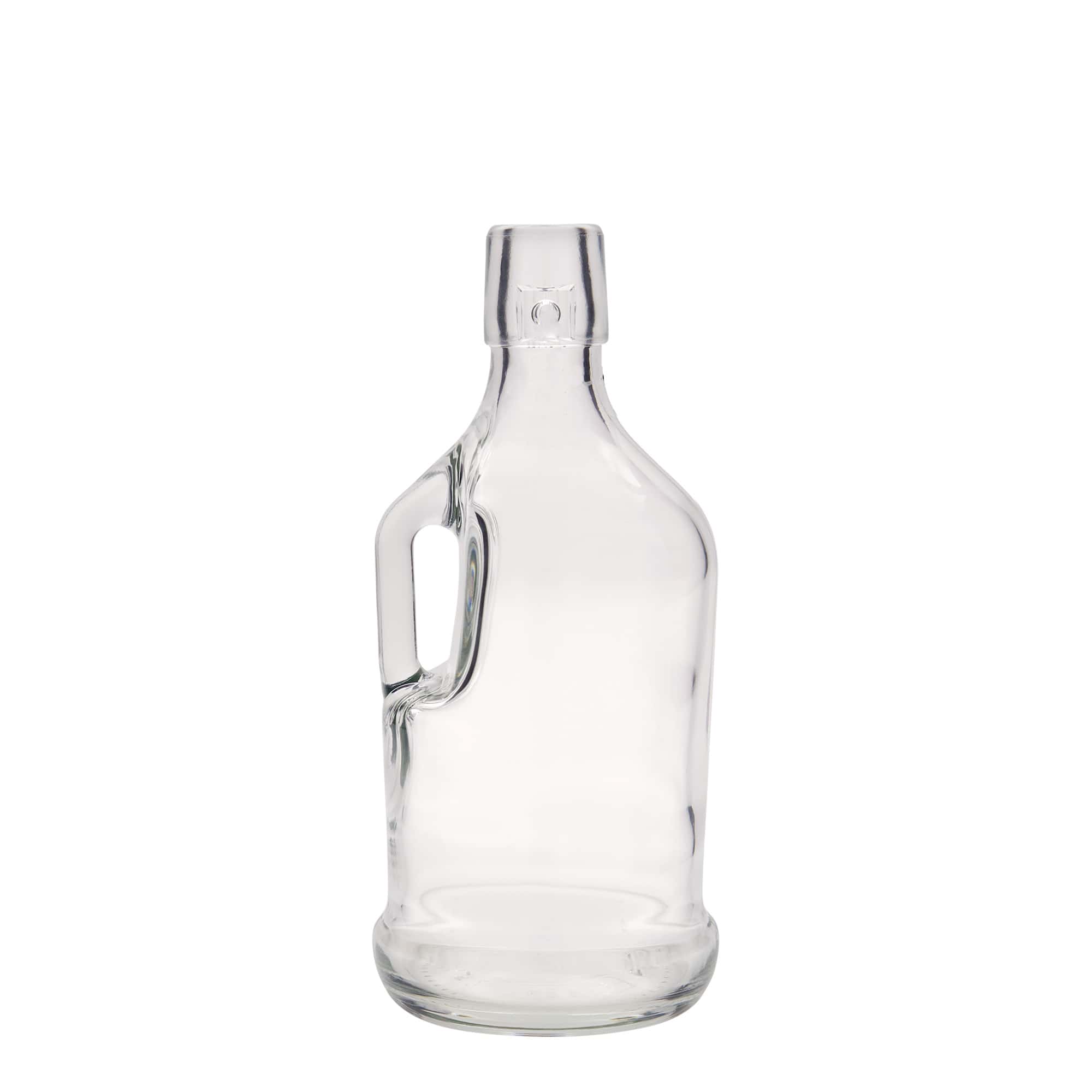 Bouteille en verre 500 ml 'Classica', ouverture : fermeture à levier Bouteille en verre 500 ml 'Classica', ouverture : fermeture à levier
