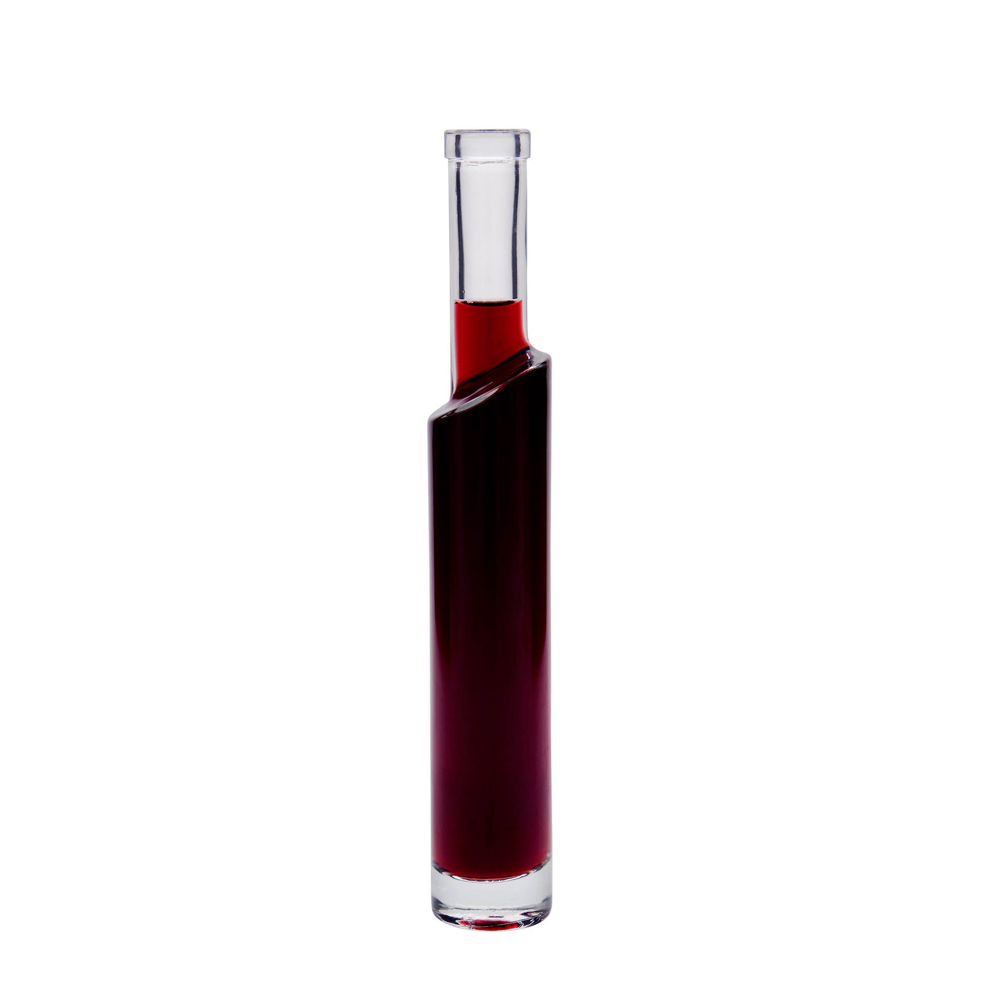 Flacon en verre 200 ml 'Feeling', ouverture : bouchon en liège