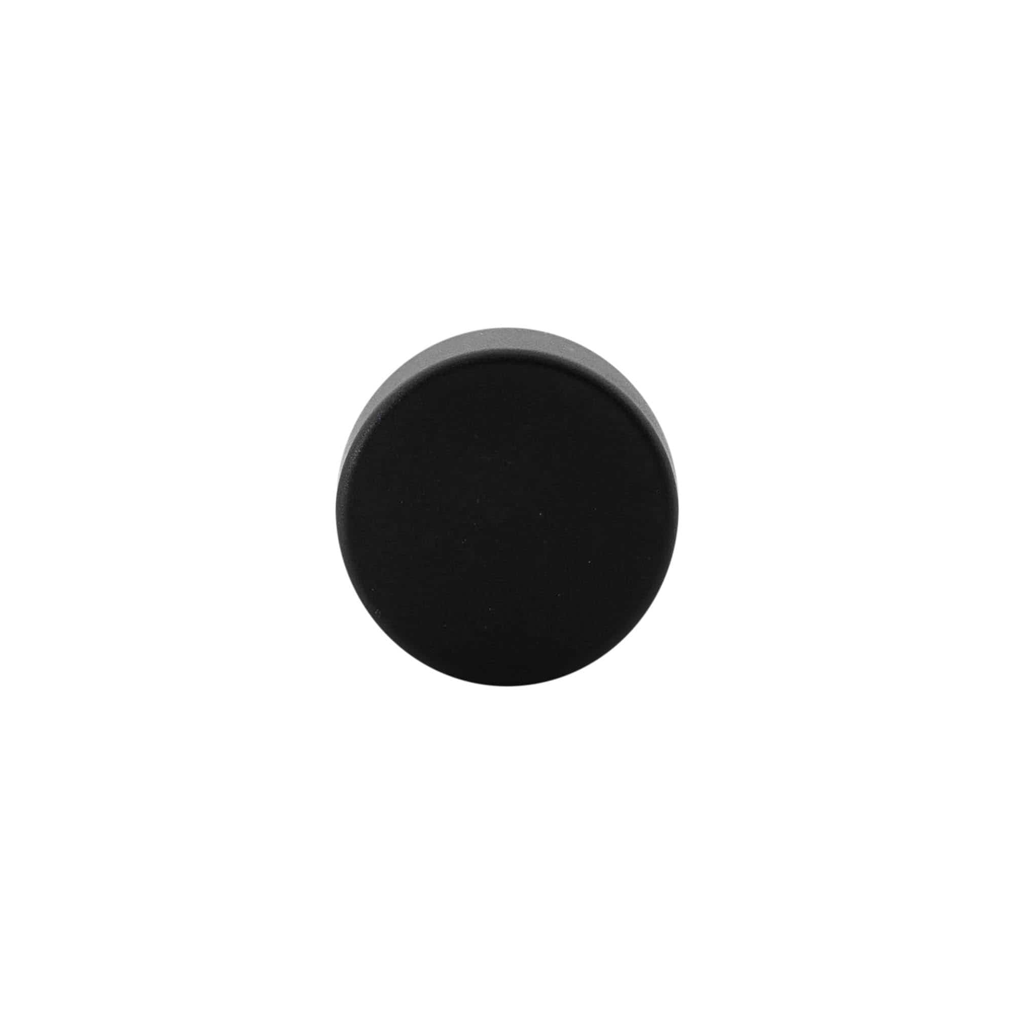 Bouchon à prise 19 mm, plastique, noir, pour embouchure : liège