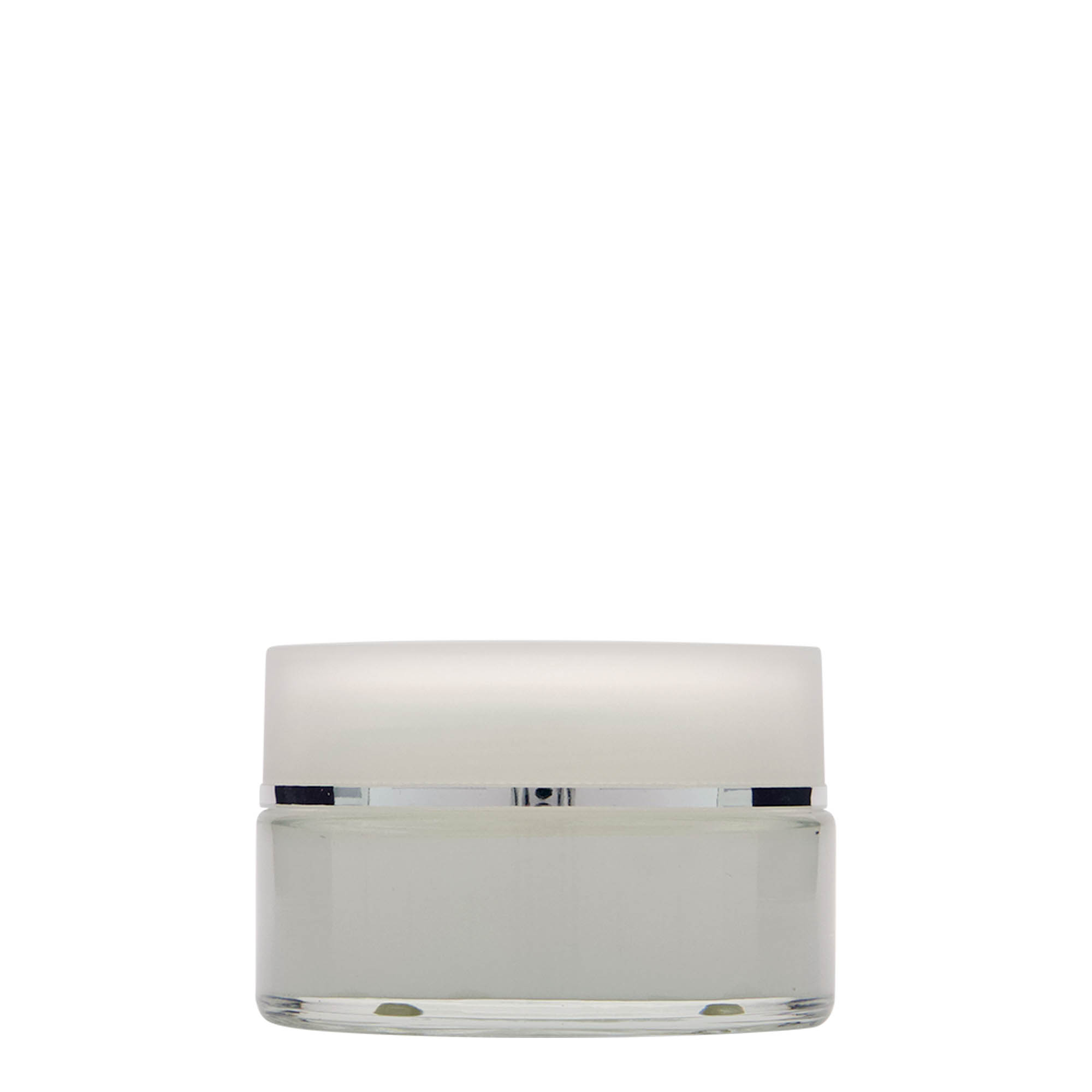 Pot de 100 ml « Clear Edition », verre, ouverture : bouchon à vis