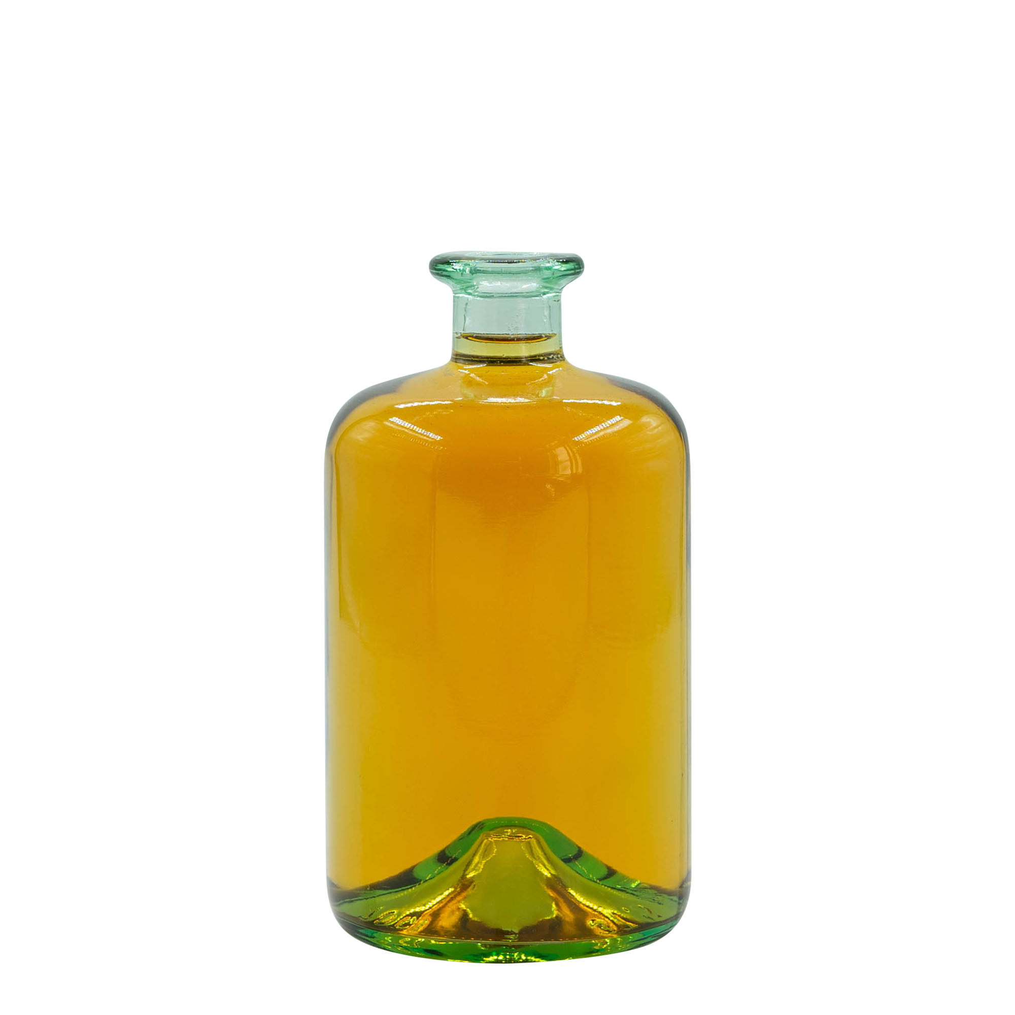 Bouteille en verre 700 ml 'Pharma', ouverture : bouchon en liège Bouteille en verre 700 ml 'Pharma', ouverture : bouchon en liège
