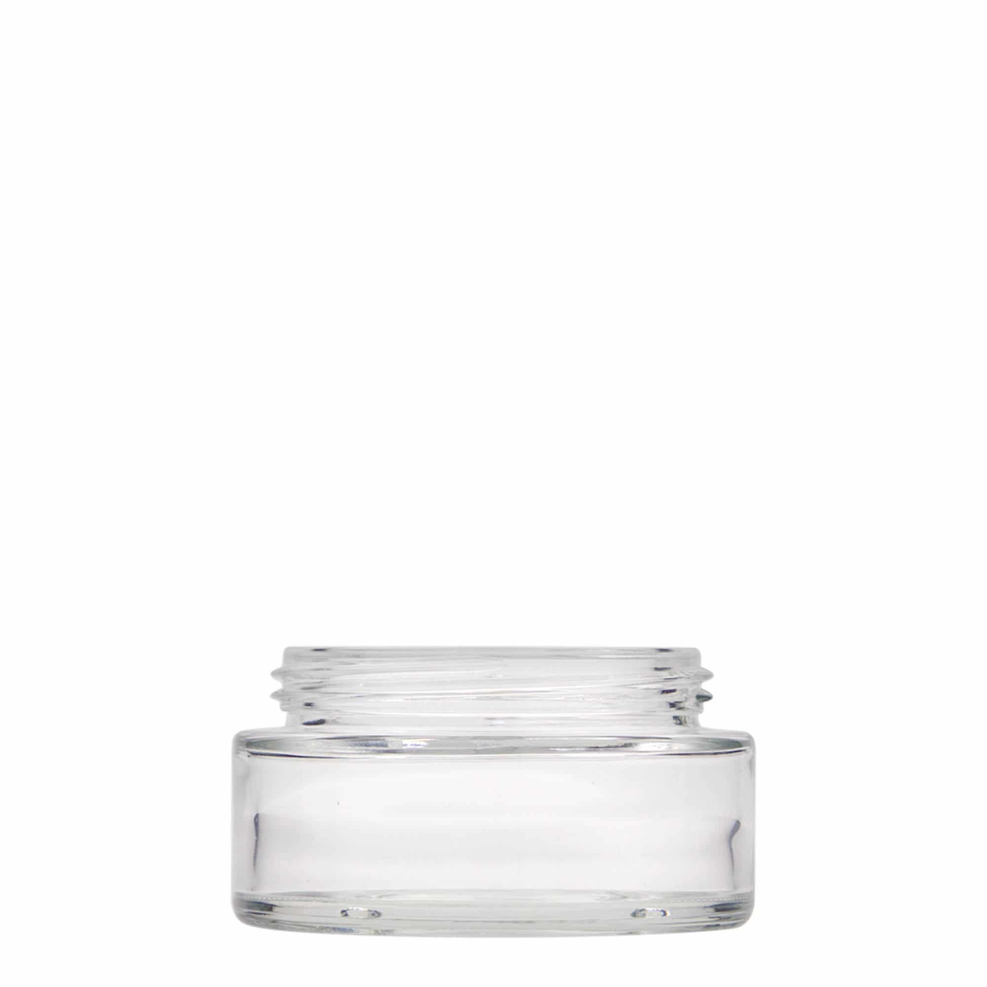 Pot 100 ml 'Clear Edition', verre, bouchage: Bougage à vis Pot 100 ml 'Clear Edition', verre, bouchage: Bougage à vis