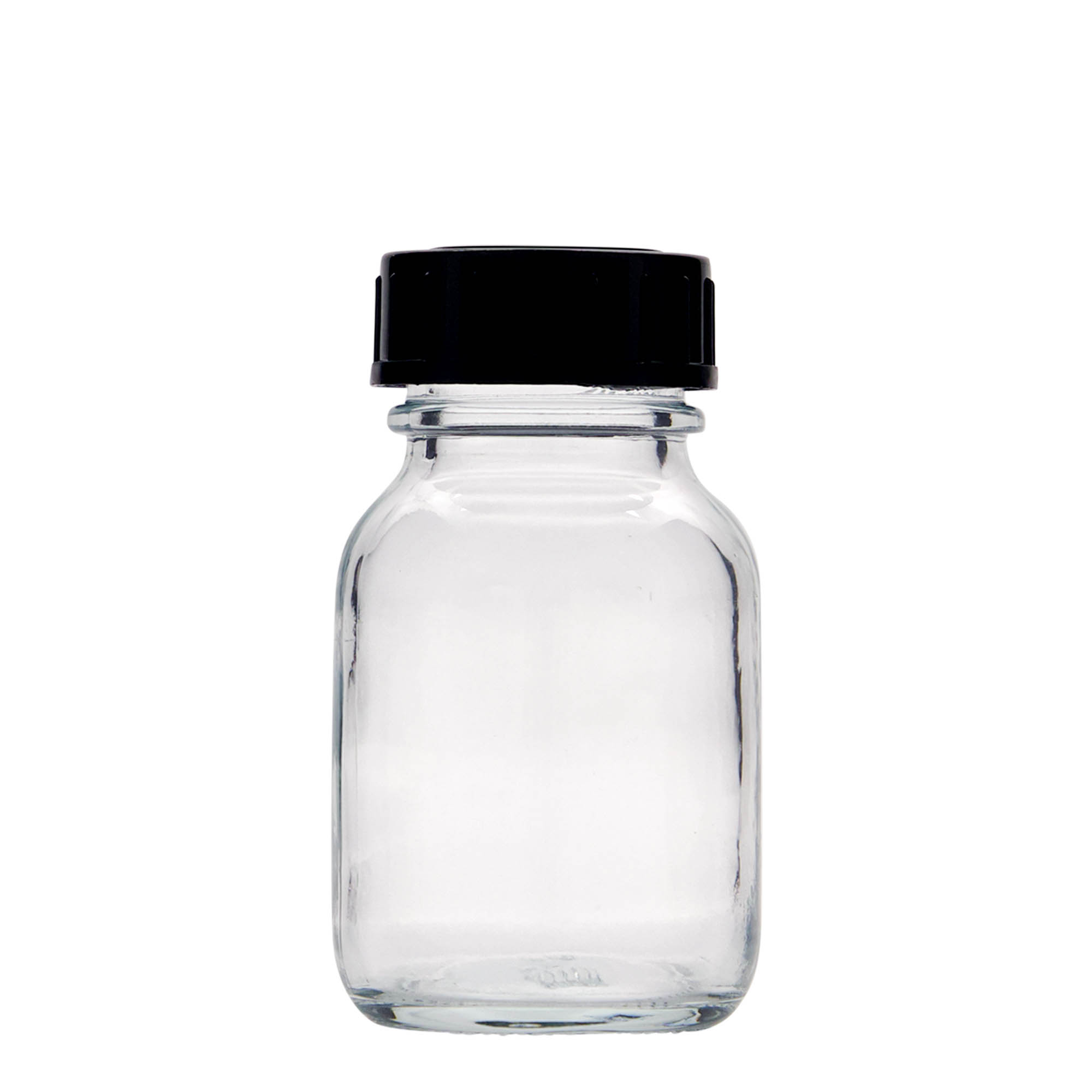 50 ml flacon à col large, ouverture : DIN 32